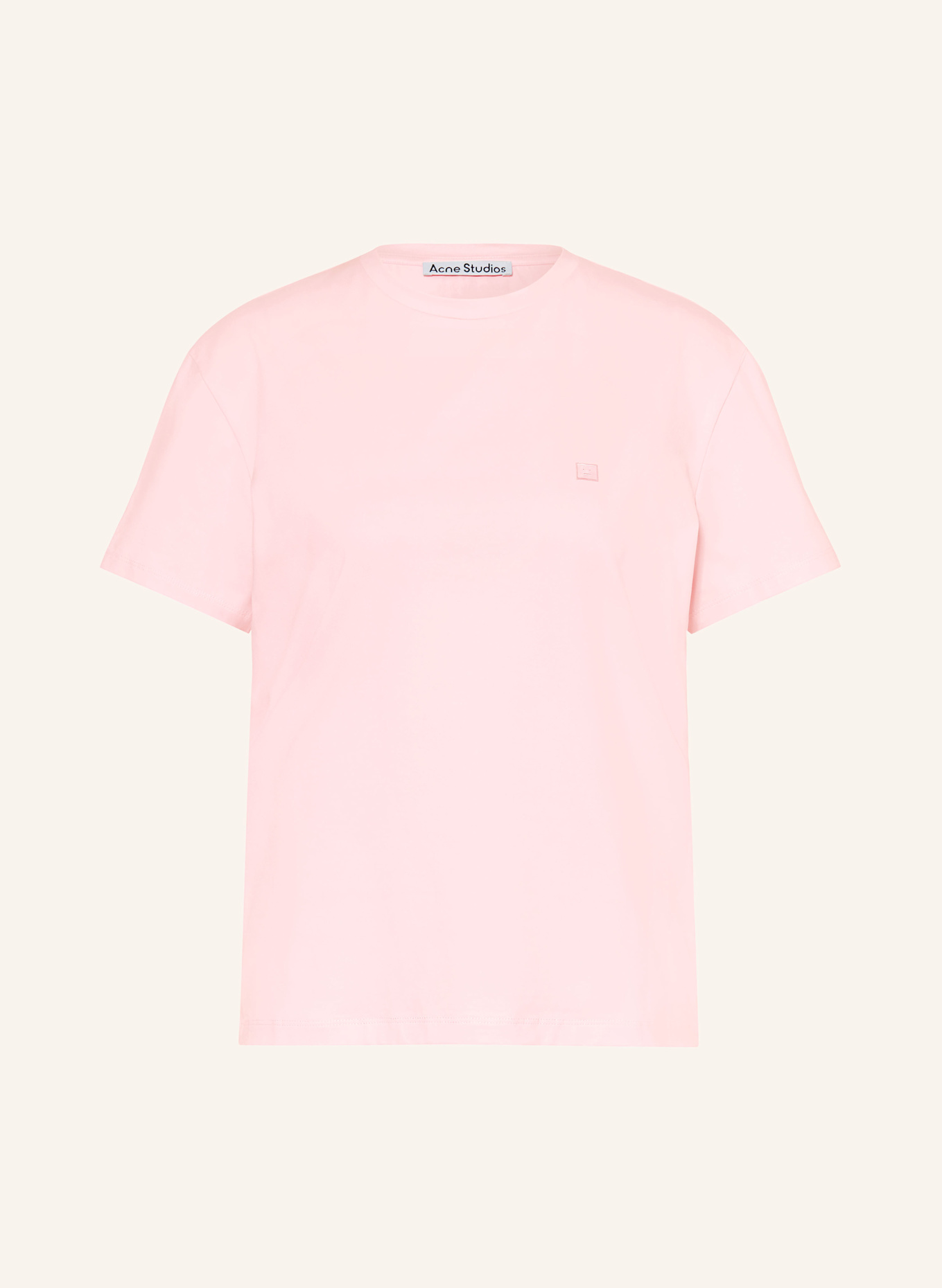 Acne Studios T-shirt: JASNORÓŻOWY