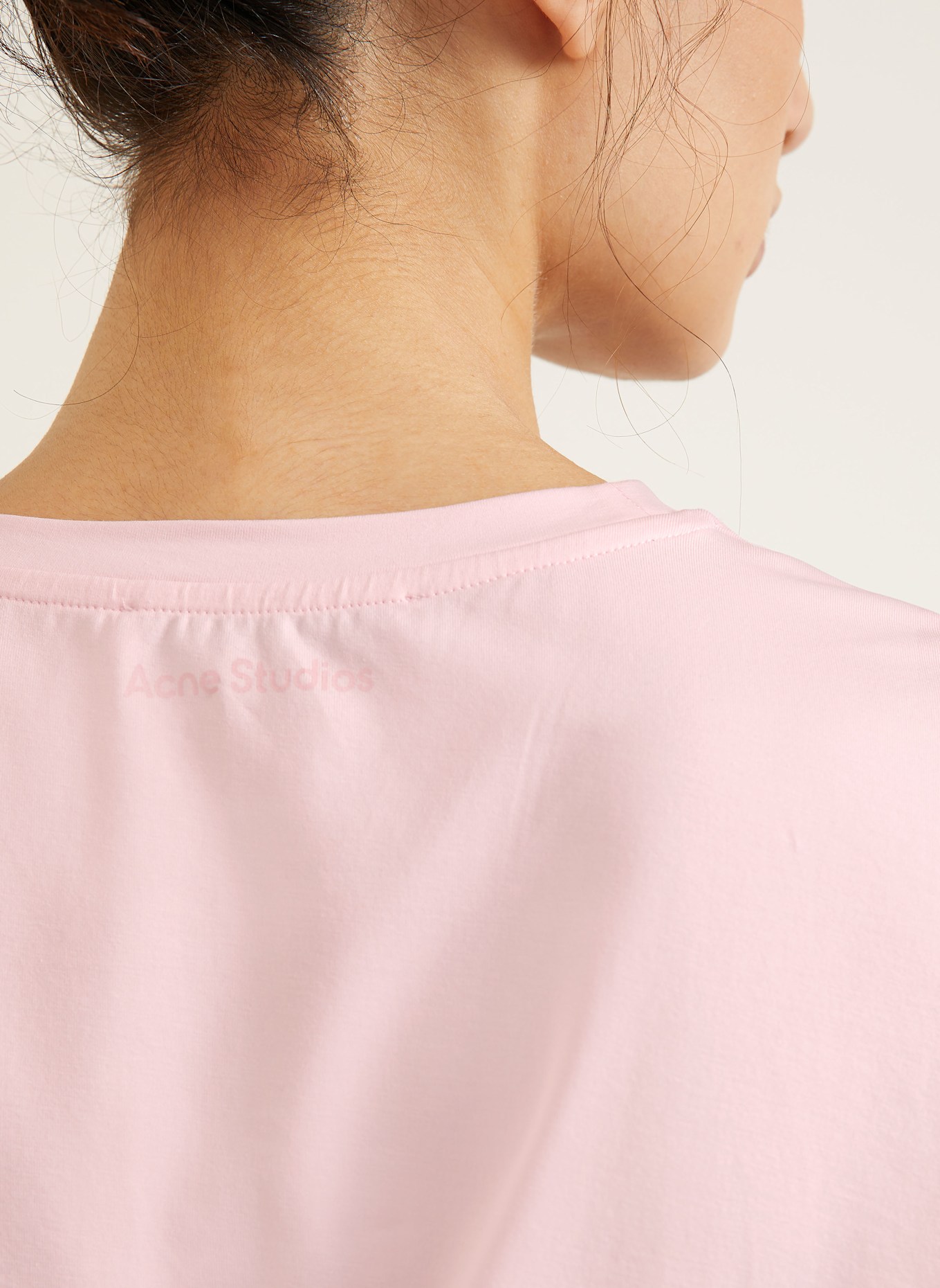 Acne Studios T-shirt: JASNORÓŻOWY