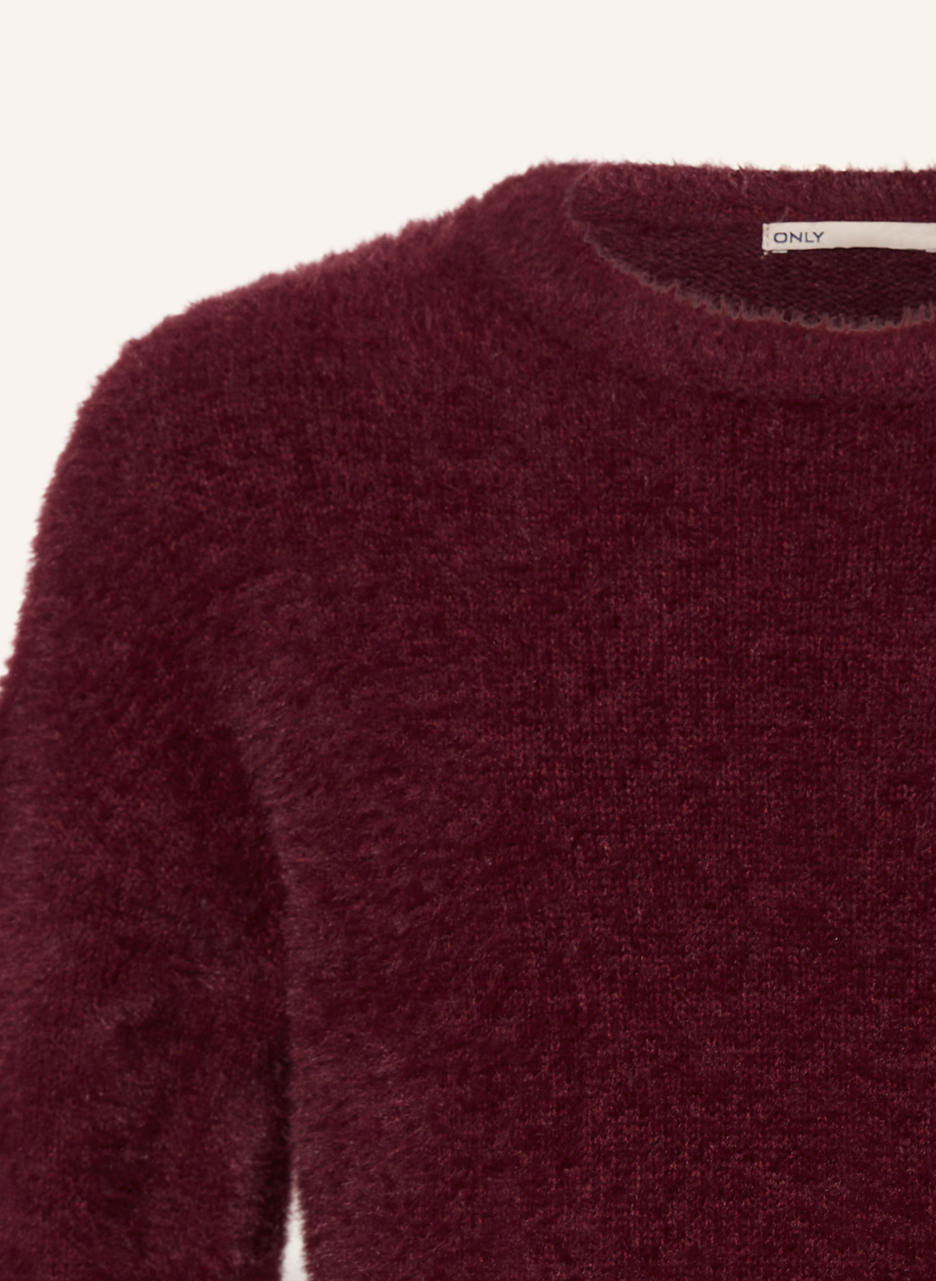 ONLY Pullover: DUNKELROT