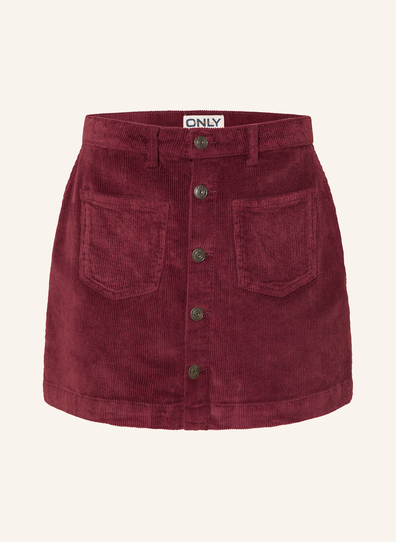 ONLY Cordrock: DUNKELROT