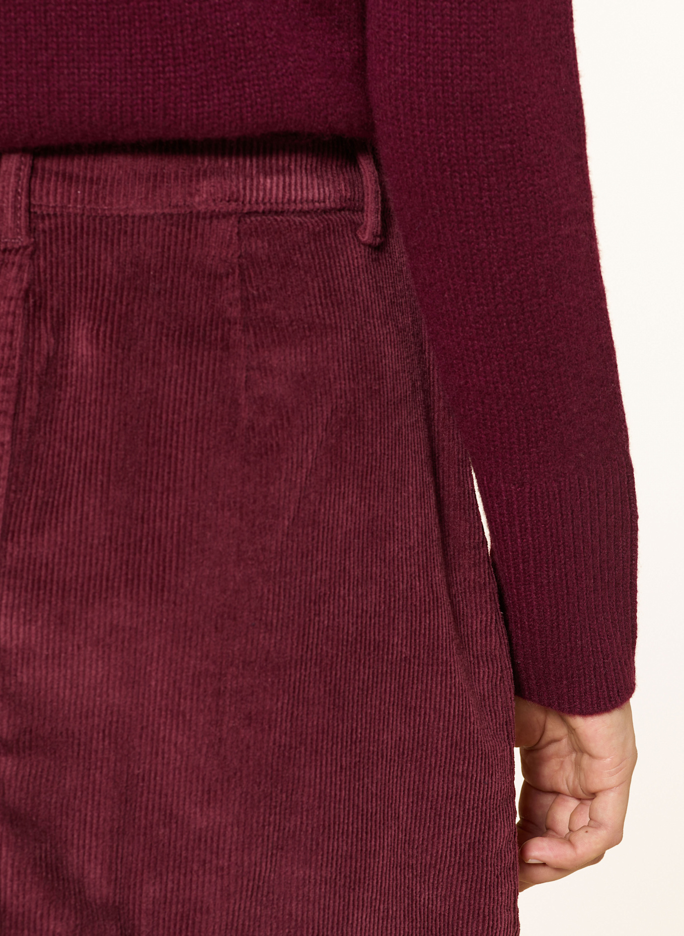 ONLY Cordrock: DUNKELROT