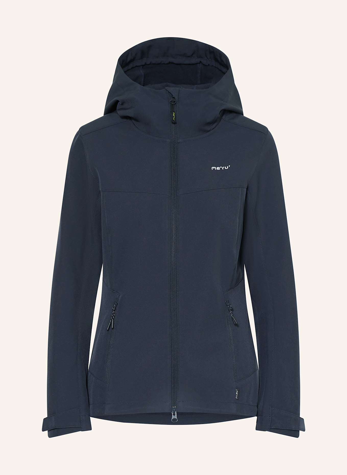 me°ru' Softshell-Jacke TOULOUSE: DUNKELBLAU