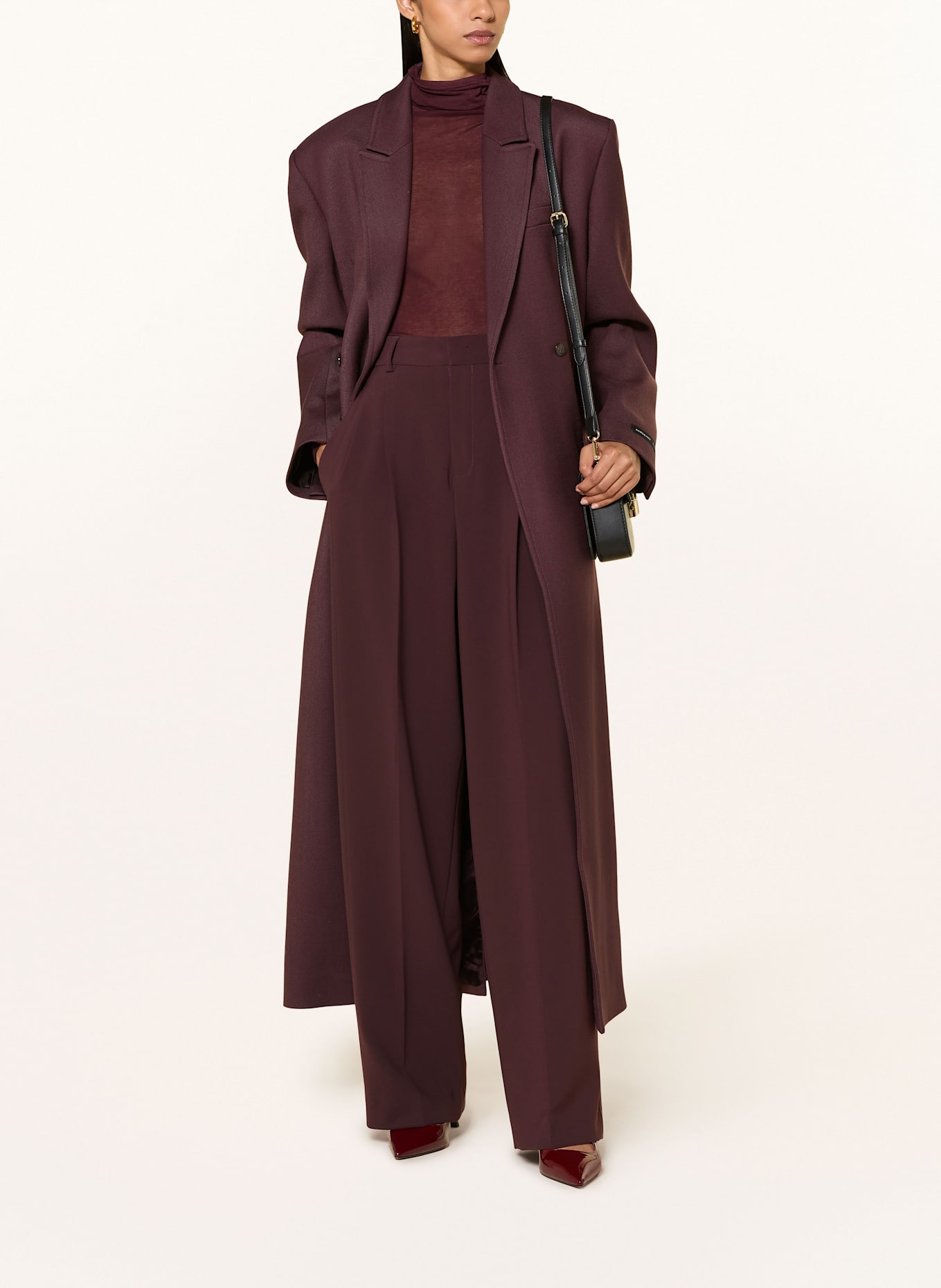 ROSSI Marlenehose NOA: DUNKELROT