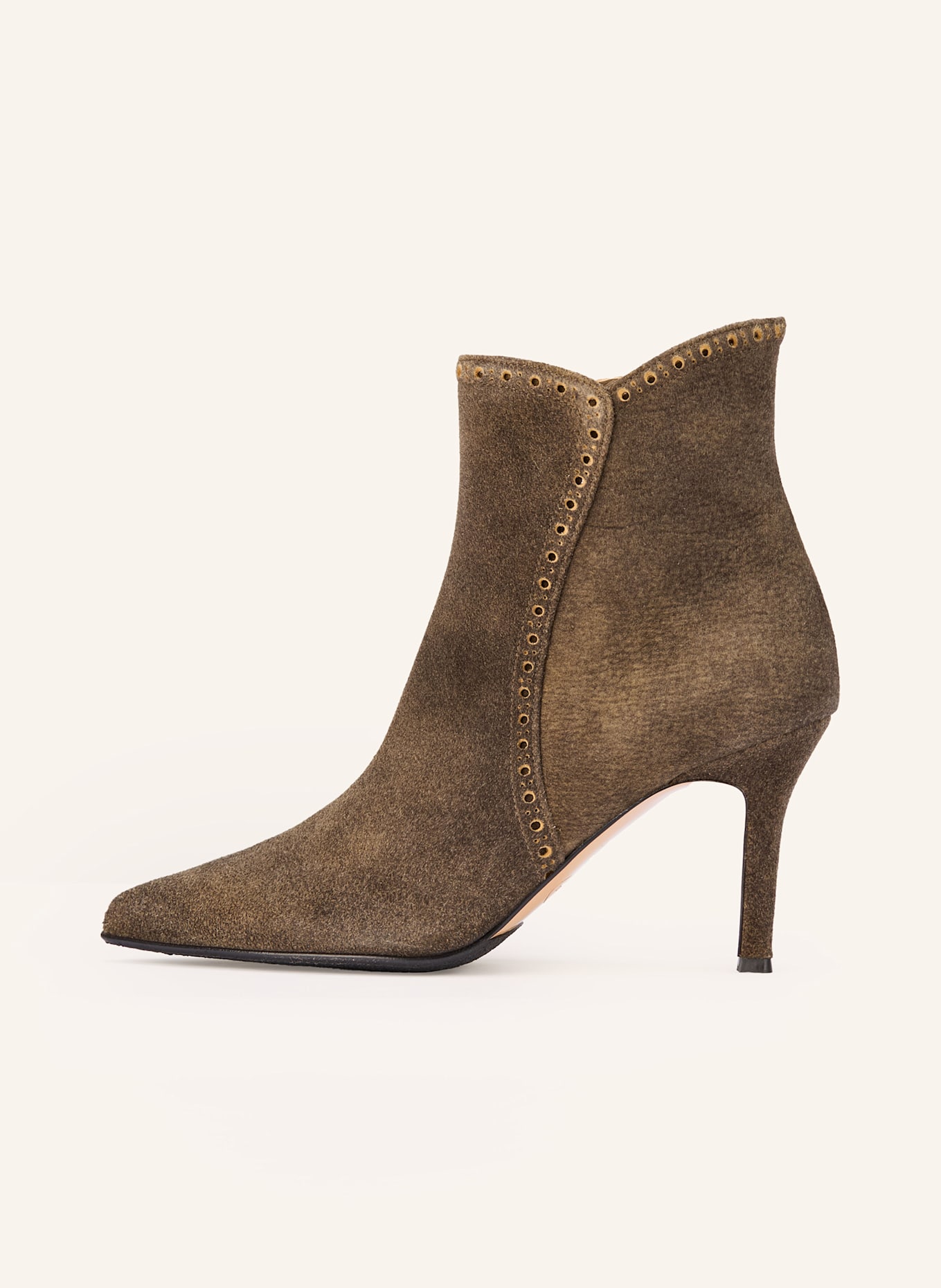 Dirndl & Bua Stiefeletten ANTIBOCK: DUNKELBRAUN