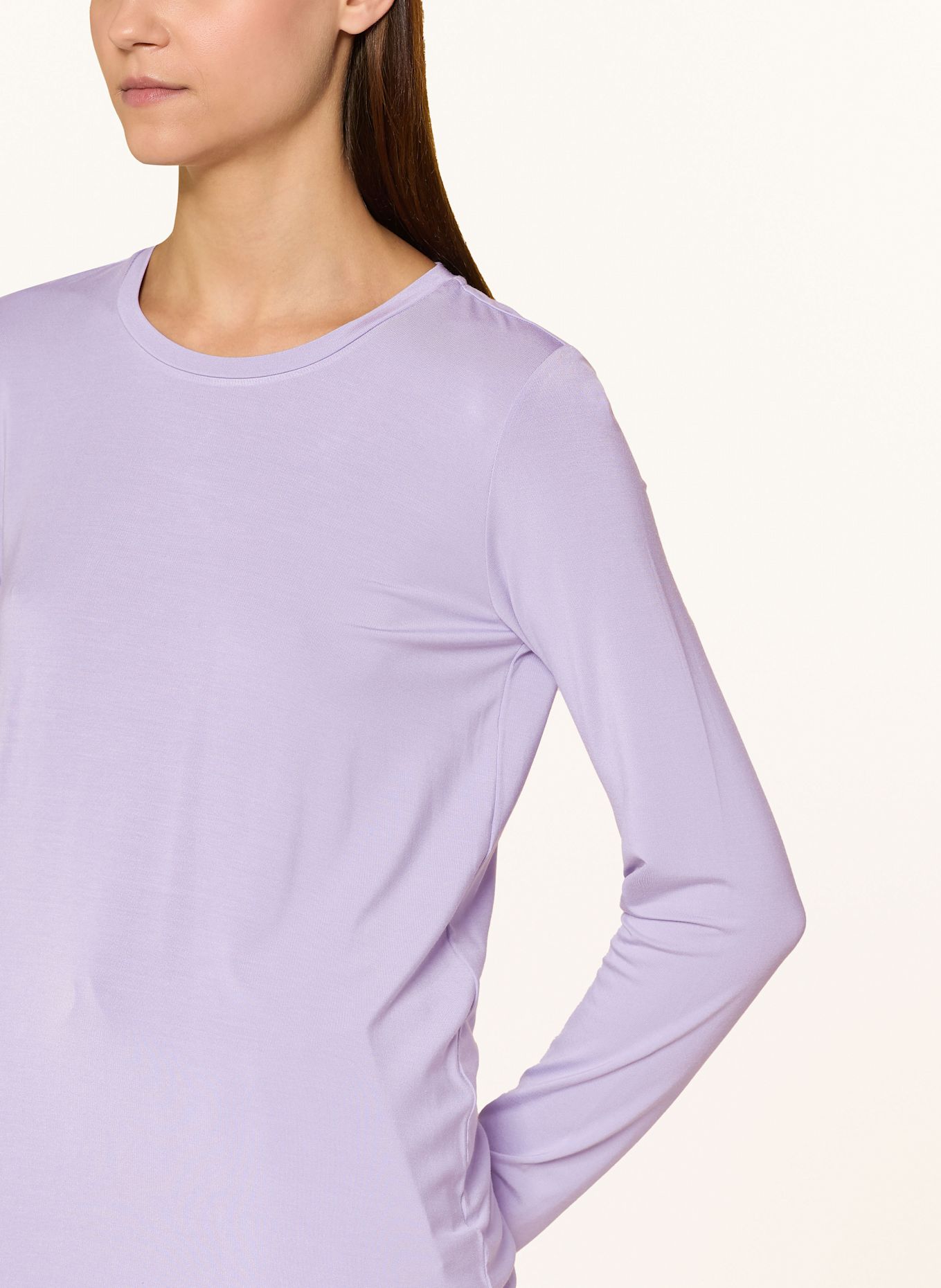 SCHIESSER Schlafshirt MIX+RELAX: HELLLILA