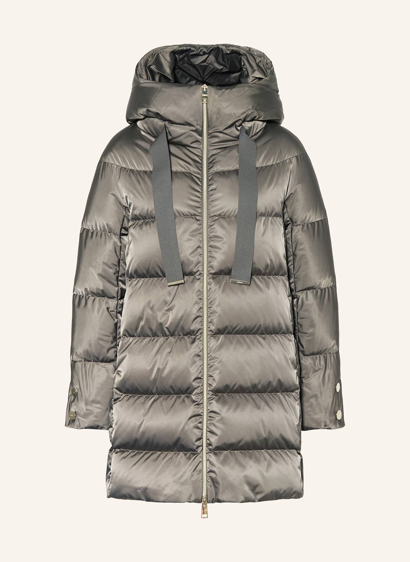 HERNO Daunenmantel: GRAU