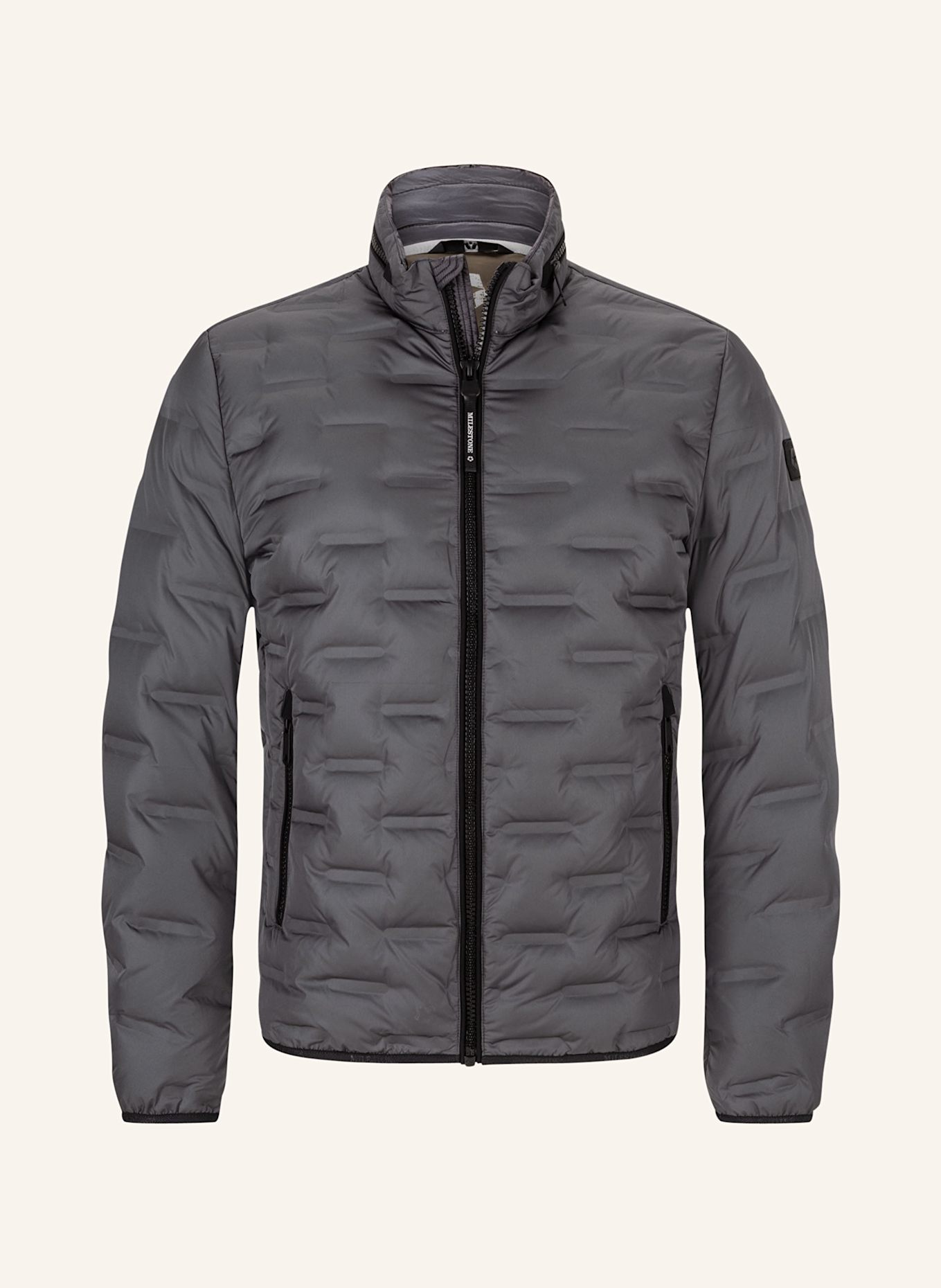 MILESTONE Lightweight-Daunenjacke MSSALVIO: DUNKELGRAU