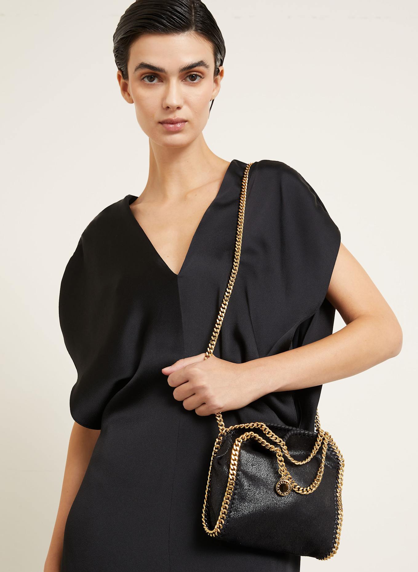 STELLA McCARTNEY Umhängetasche FALABELLA: SCHWARZ