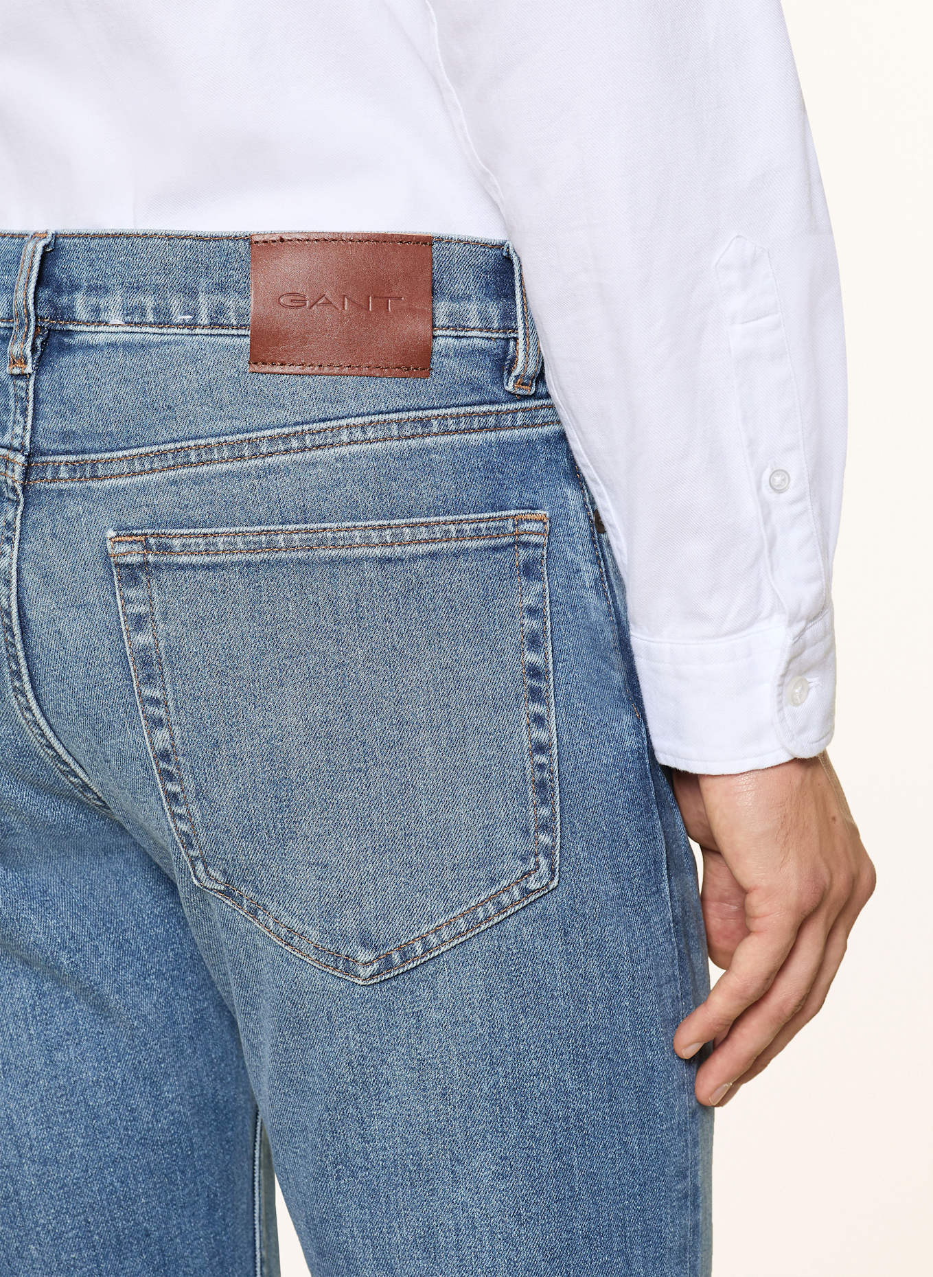 GANT Jeans Regular Fit: 971 mid blue worn in