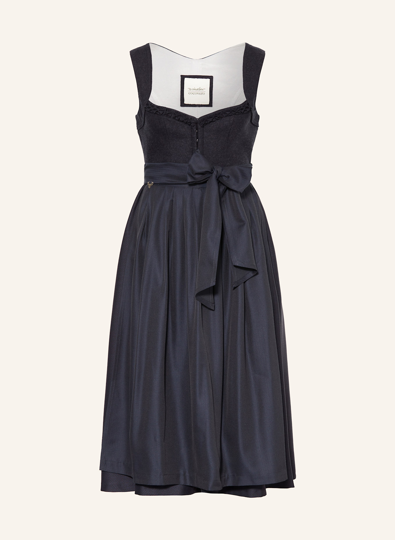 CocoVero Dirndl ANNELIE: DUNKELBLAU