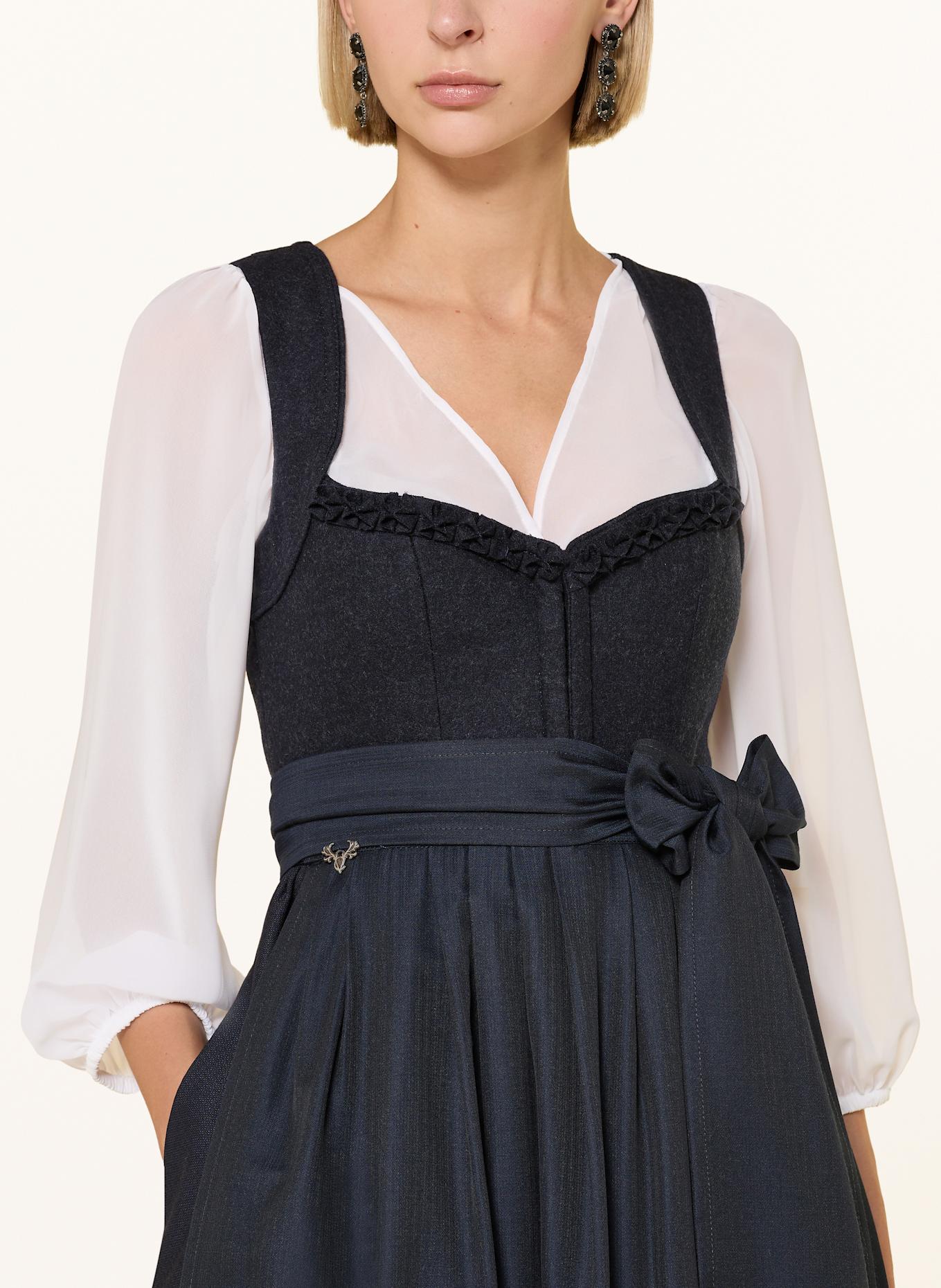 CocoVero Dirndl ANNELIE: DUNKELBLAU