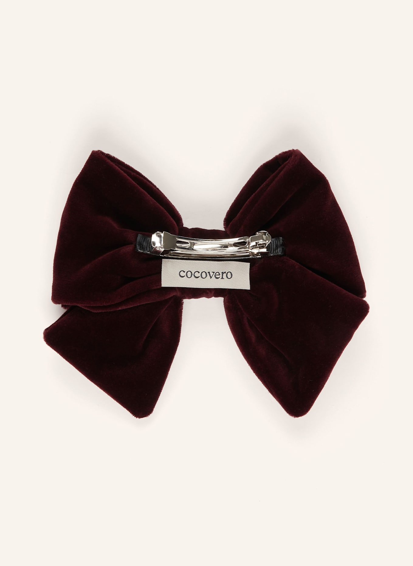 CocoVero Haarspange MARSCHA: DUNKELROT