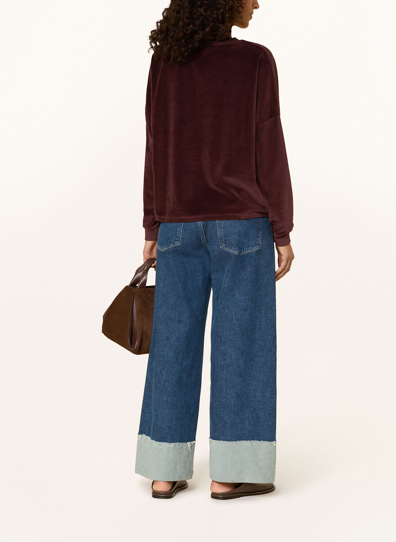 Herrlicher Sweatshirt SMILA: DARK RED