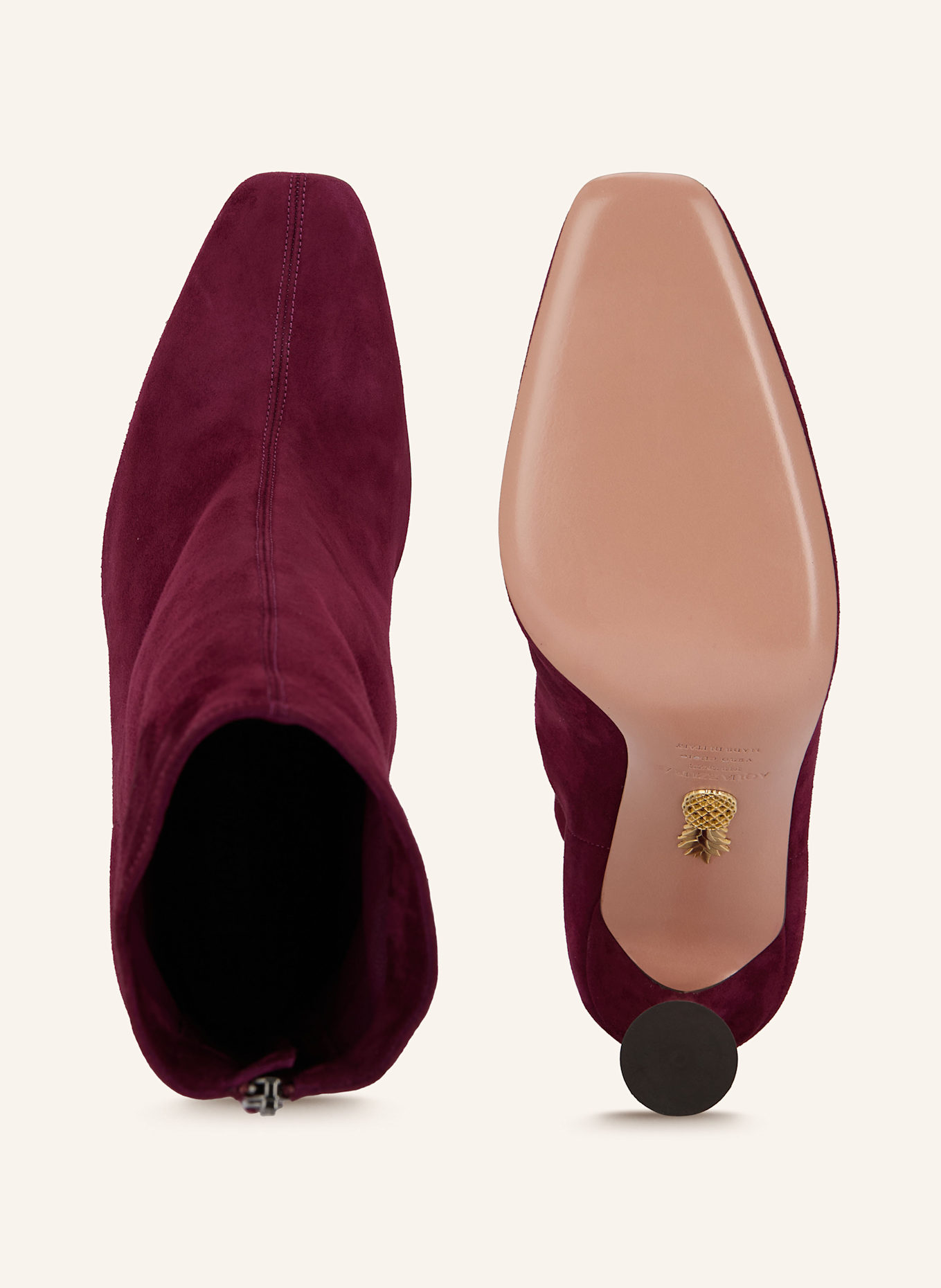 AQUAZZURA Botki AMORE: FUKSJA