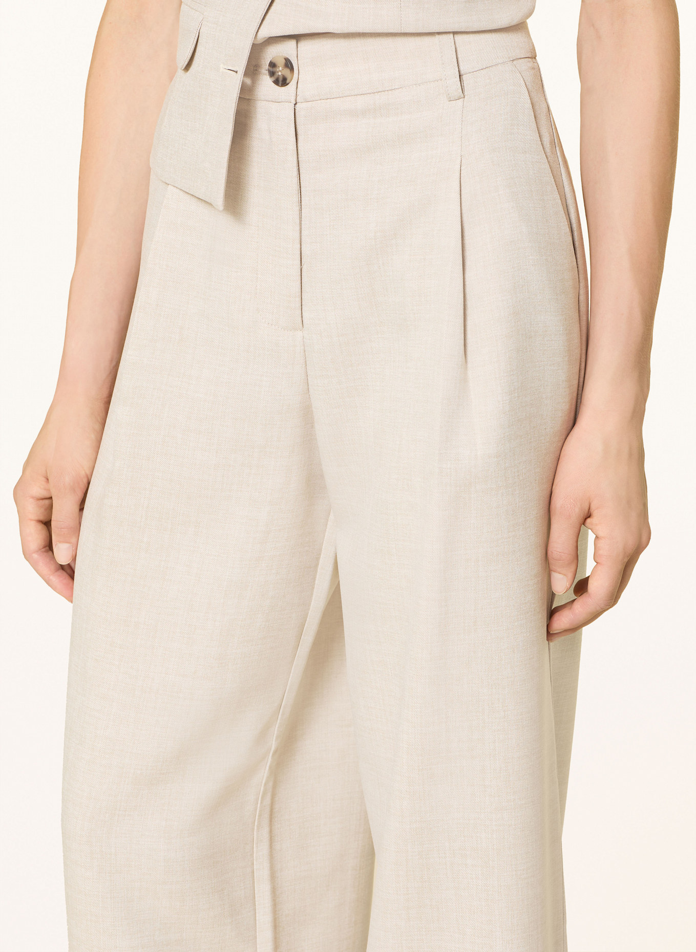 Y.A.S. Marlenehose YASTAVA: ECRU