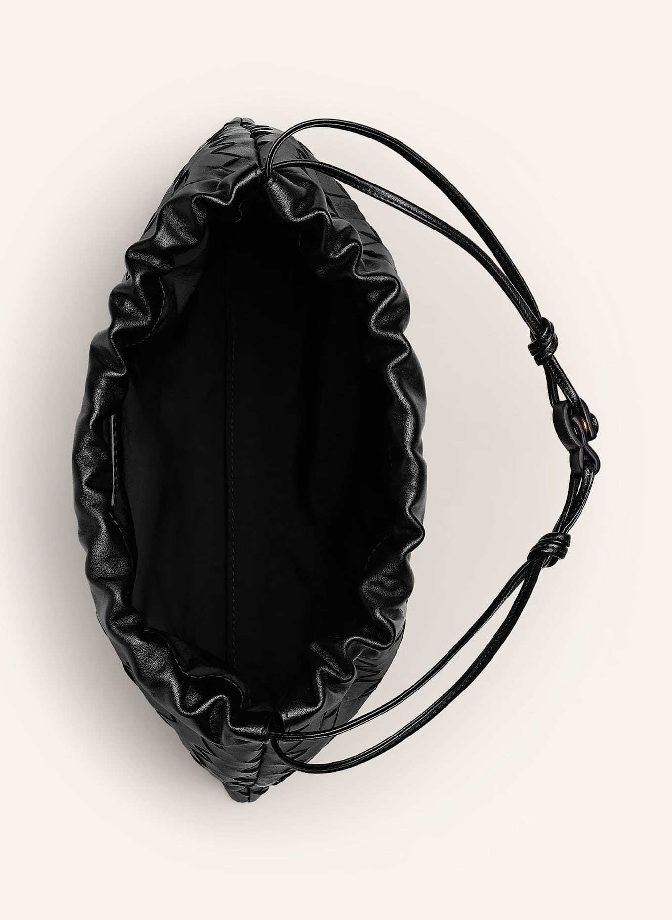 BOTTEGA VENETA Handtasche DUSTBAG MEDIUM: BLACK