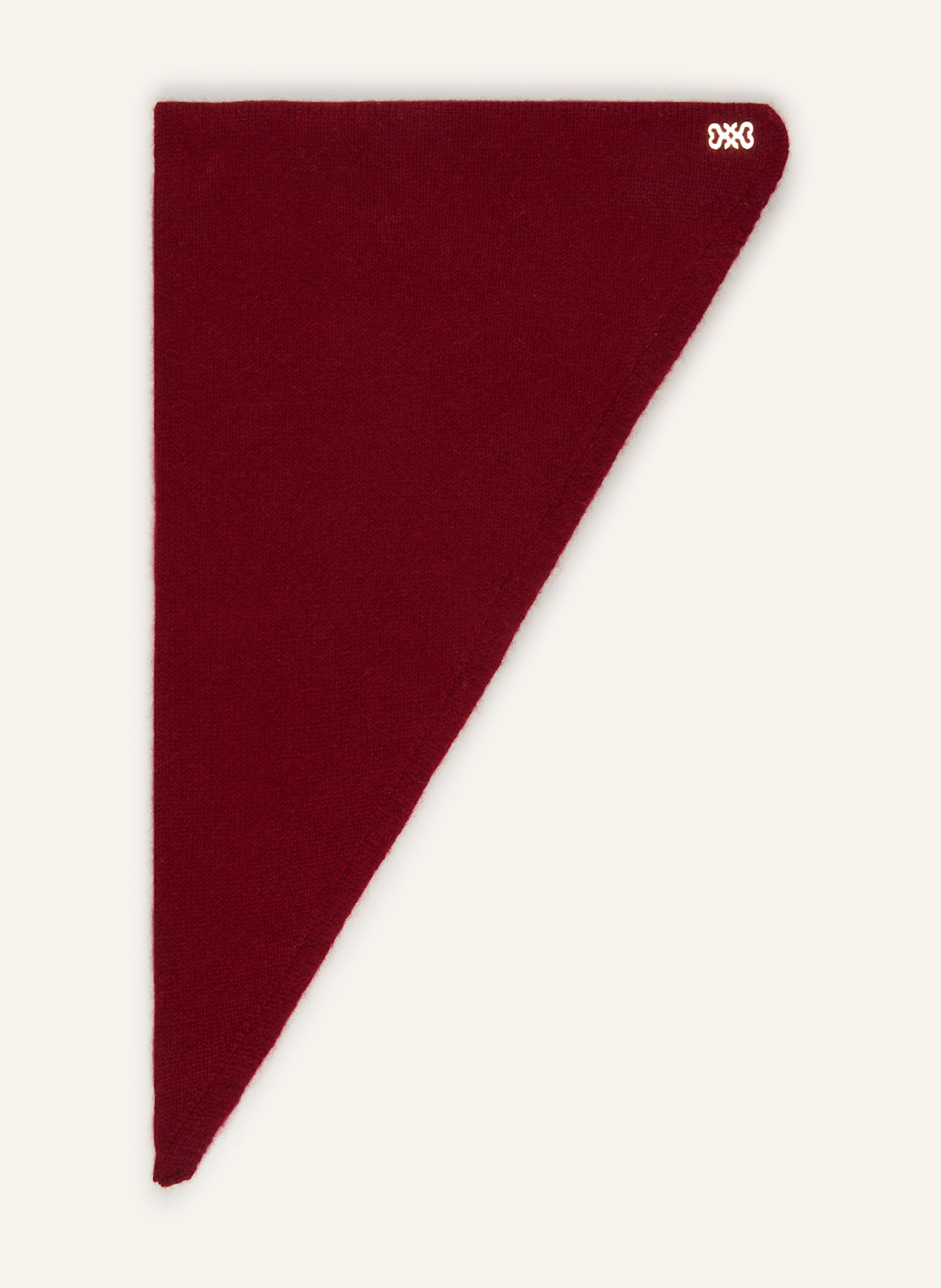 SANDRO Dreieckstuch: DUNKELROT