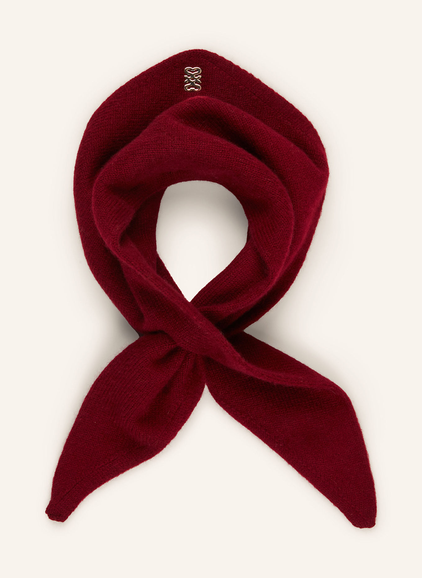 SANDRO Dreieckstuch: DUNKELROT