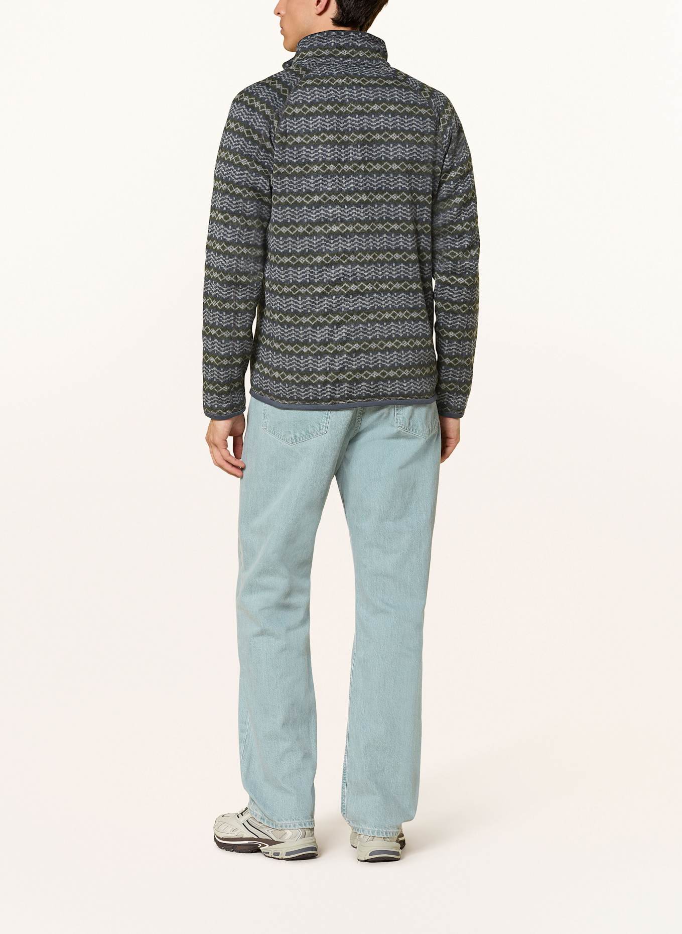 patagonia Kardigan z polaru BETTER SWEATER™: GRANATOWY / CIEMNOZIELONY / SZARY