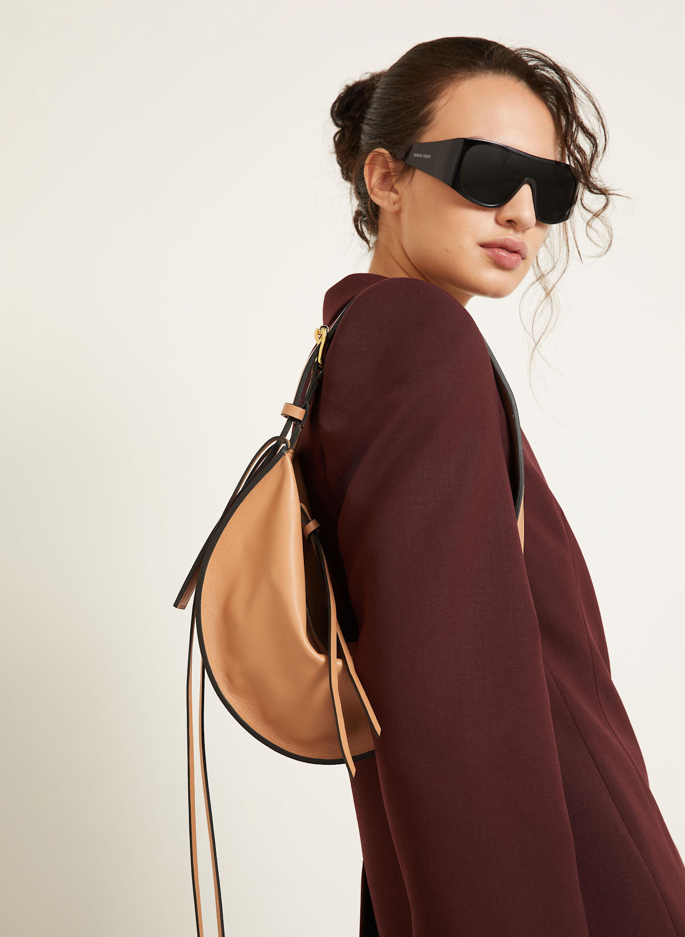 RADICA STUDIO Kabelka přes rameno AMACA MINI: NUDE