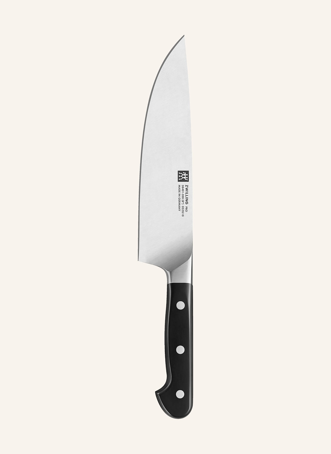 ZWILLING Kochmesser PRO: SILBER / SCHWARZ