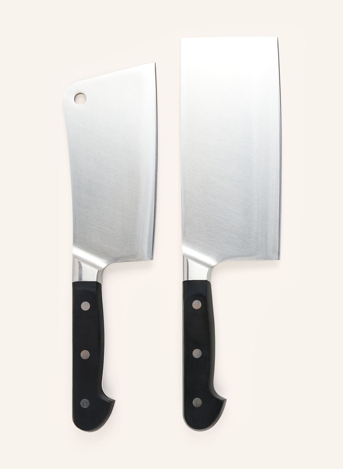 ZWILLING 2er-Set Messer: SILBER / SCHWARZ