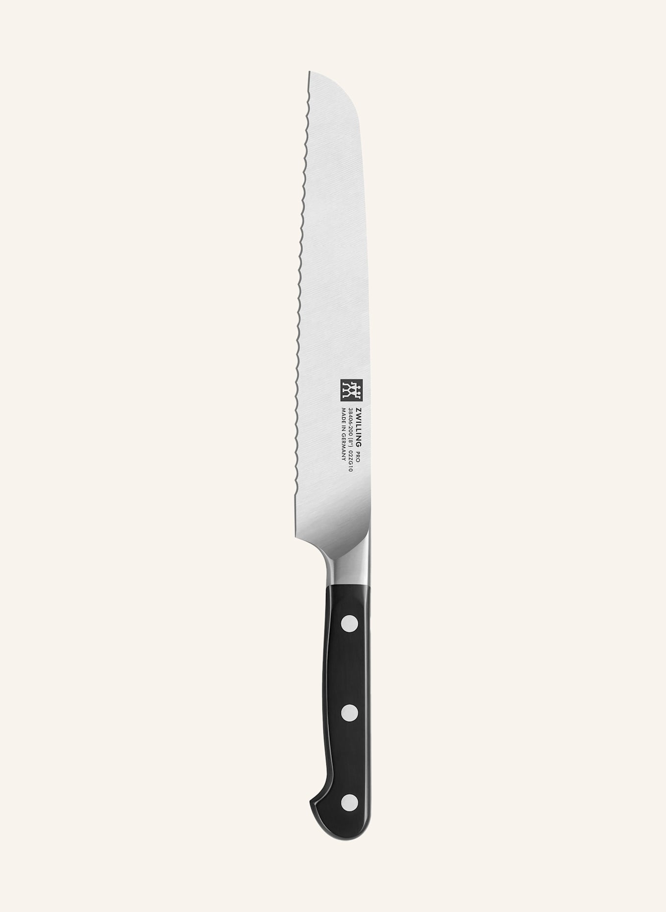 ZWILLING Brotmesser PRO: SILBER / SCHWARZ