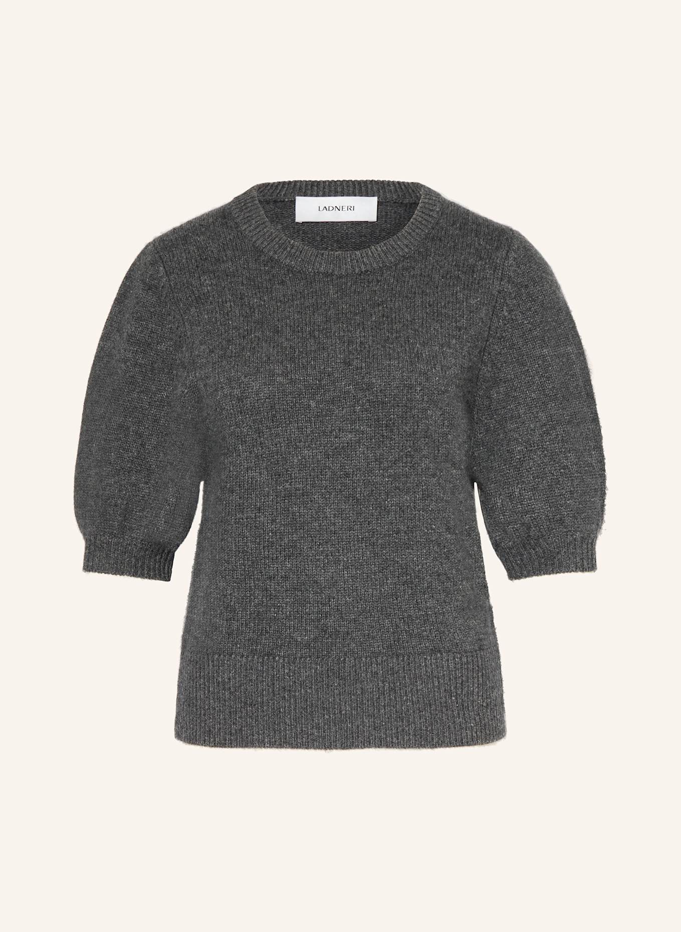 LADNERI Strickshirt POUPETTE aus Cashmere: GRAU