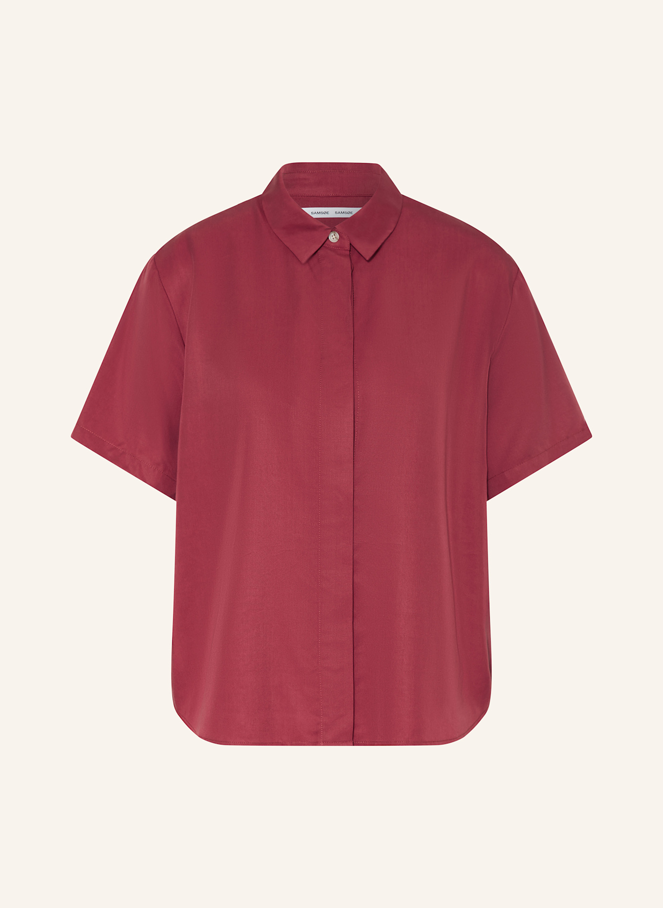 SAMSØE  SAMSØE Hemdbluse MINA: ROT
