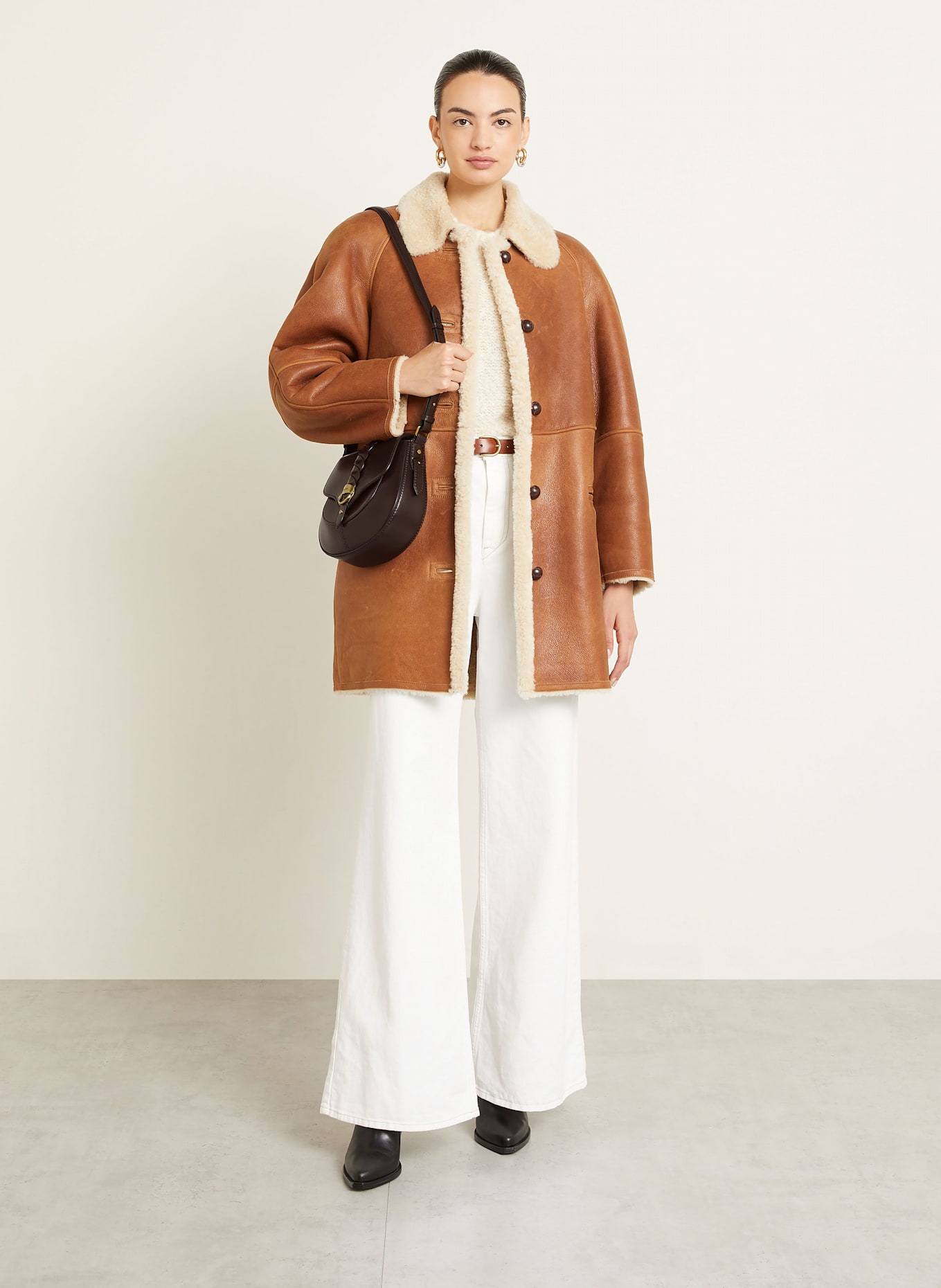 ISABEL MARANT Shoulder bag ALTAY SMALL: DARK BROWN