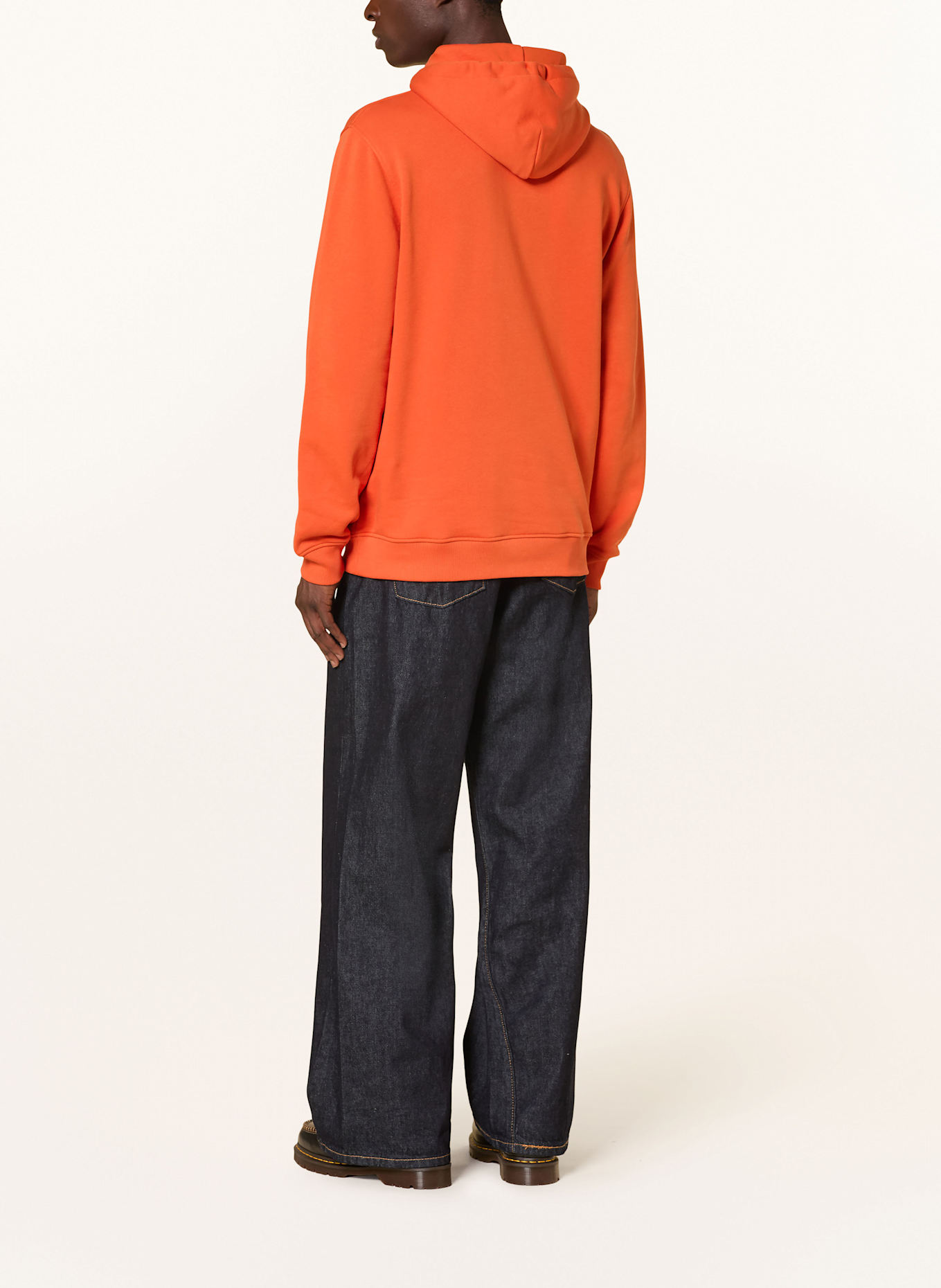 TOMMY JEANS Hoodie: ORANGE