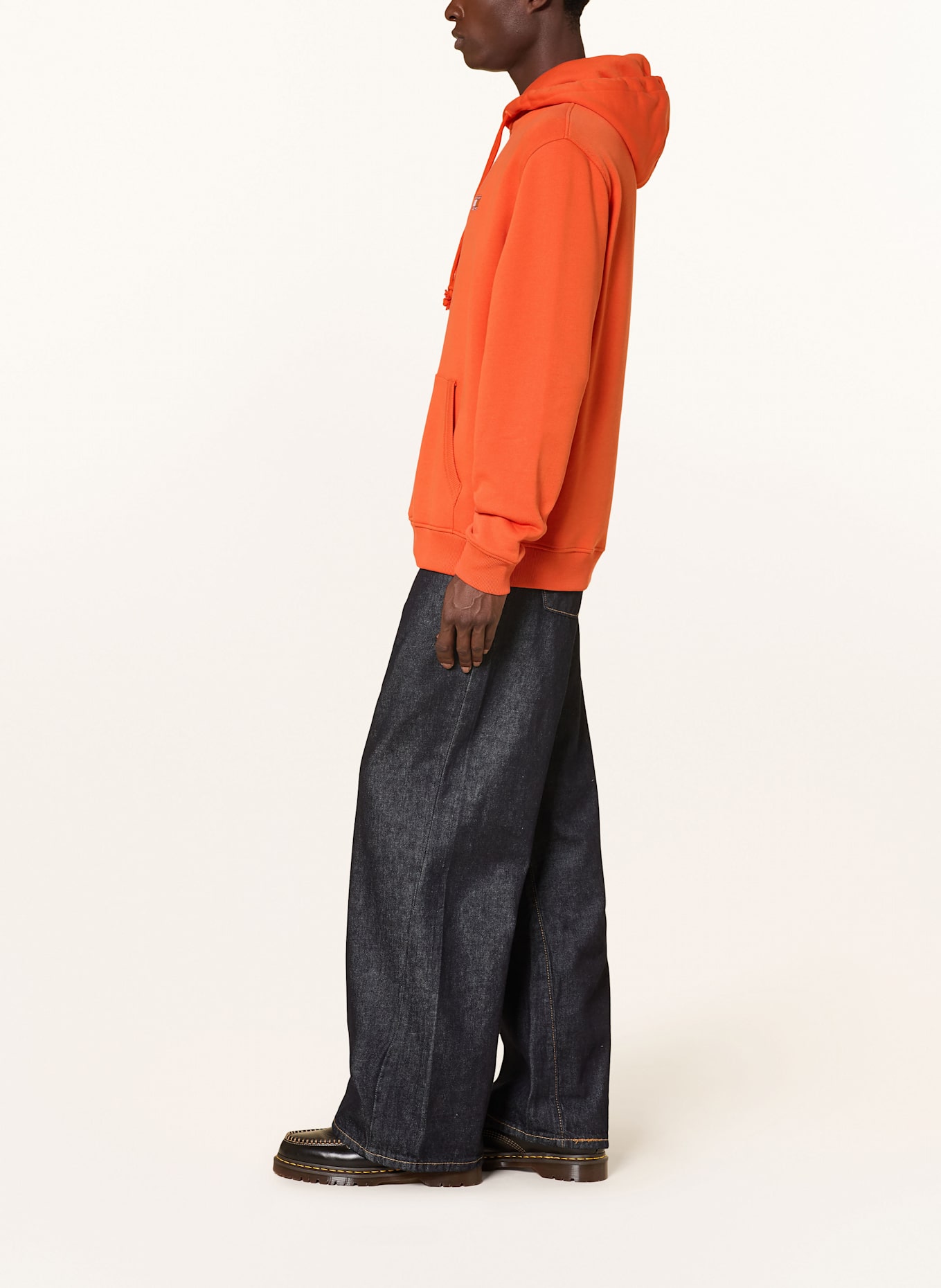 TOMMY JEANS Hoodie: ORANGE