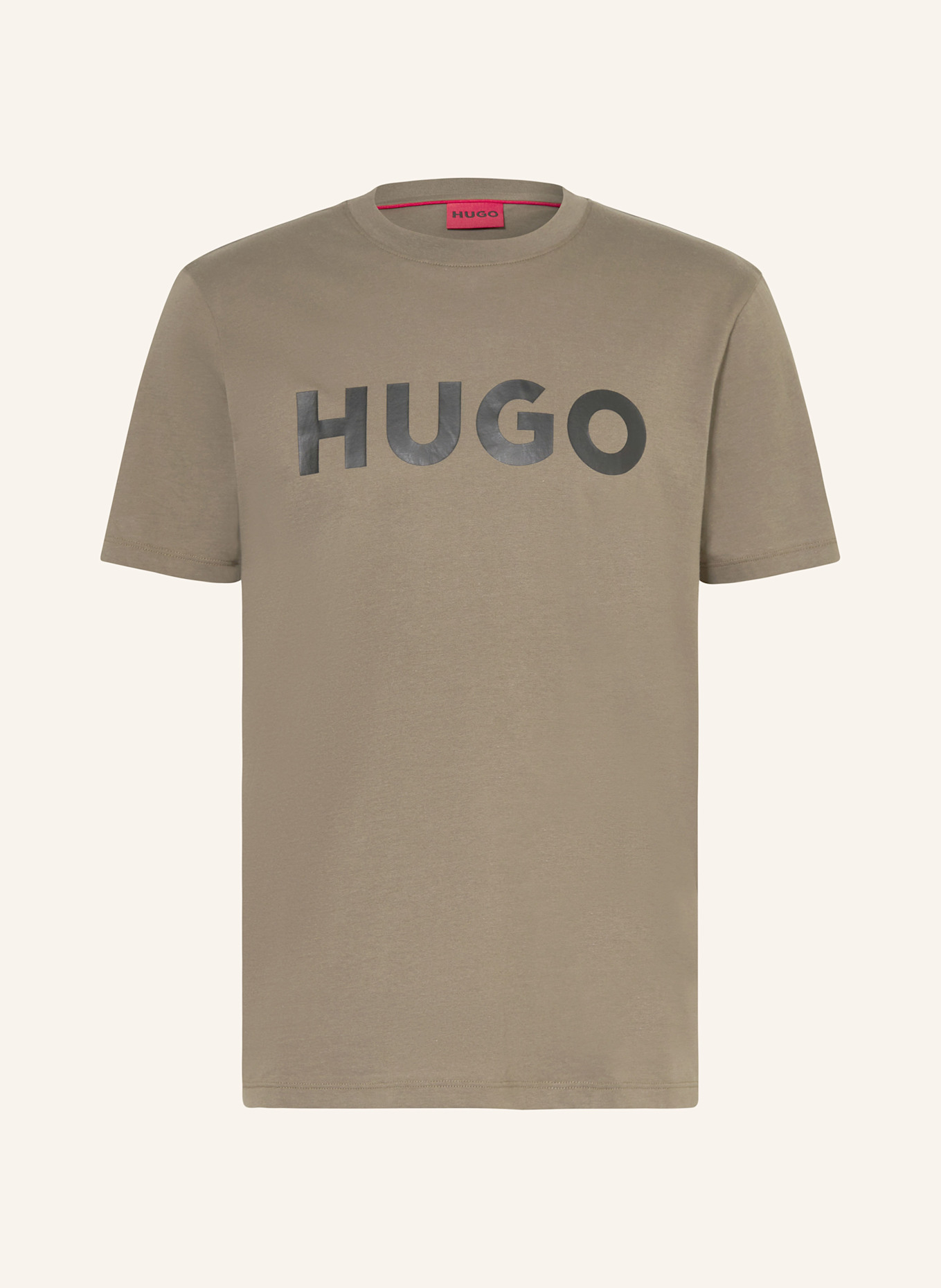 HUGO T-Shirt DULIVIO: KHAKI