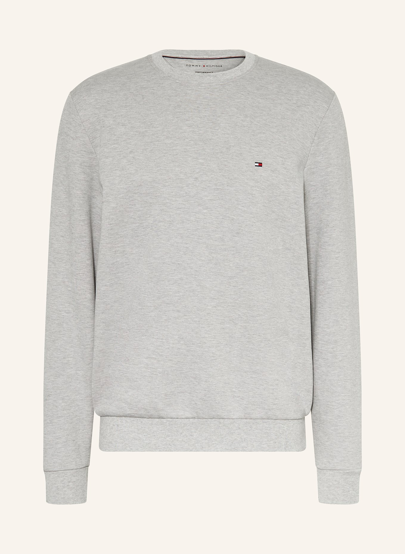 TOMMY HILFIGER Sweatshirt: HELLGRAU