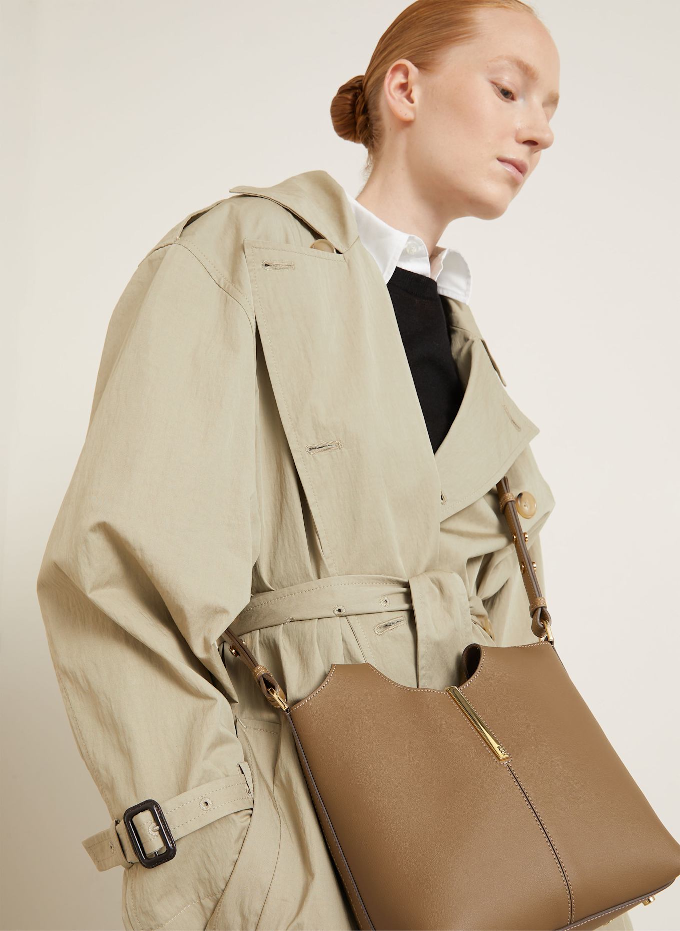 TOD'S Shopper MINI: CAMEL