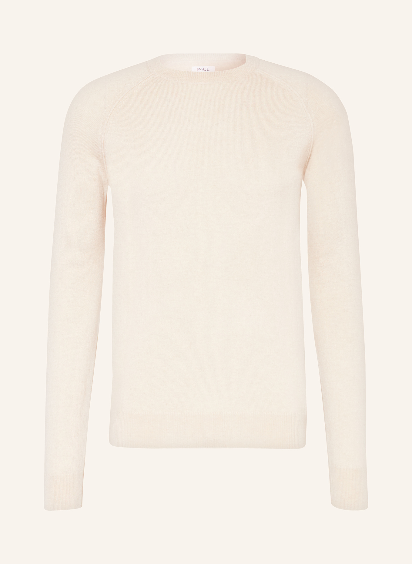 PAUL Cashmere-Pullover: CREME