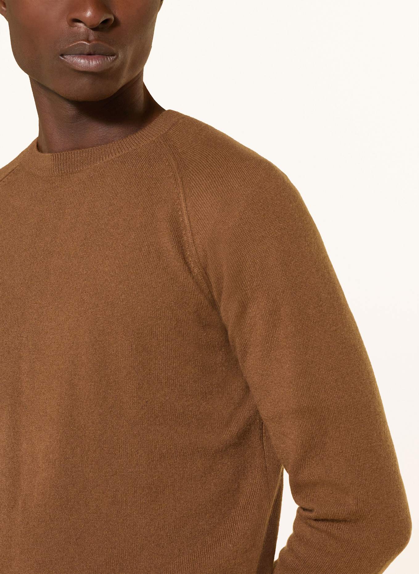 PAUL Cashmere-Pullover: COGNAC