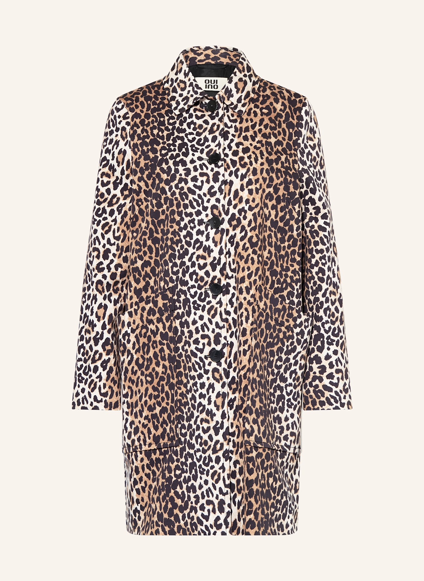 oui Mantel: HELLBRAUN / WEISS / SCHWARZ