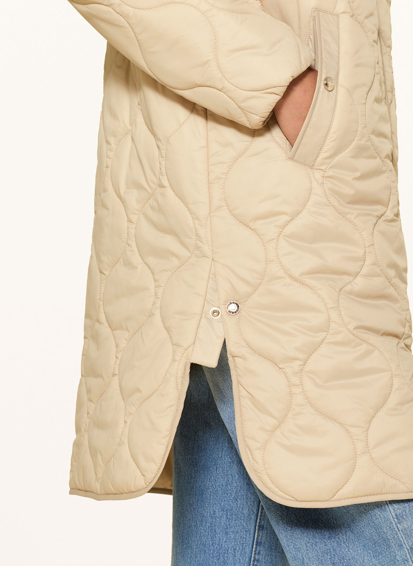 JOOP! Steppmantel CARLA: HELLBRAUN