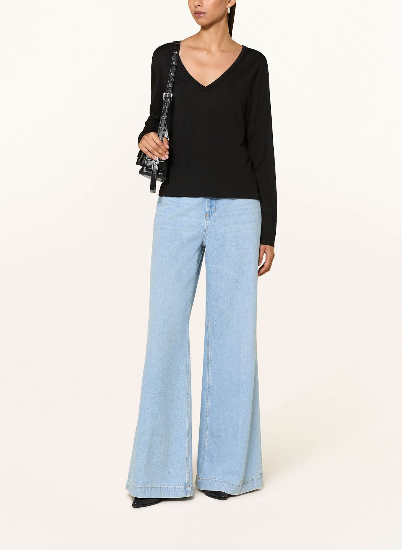 CLOSED Pullover: SCHWARZ