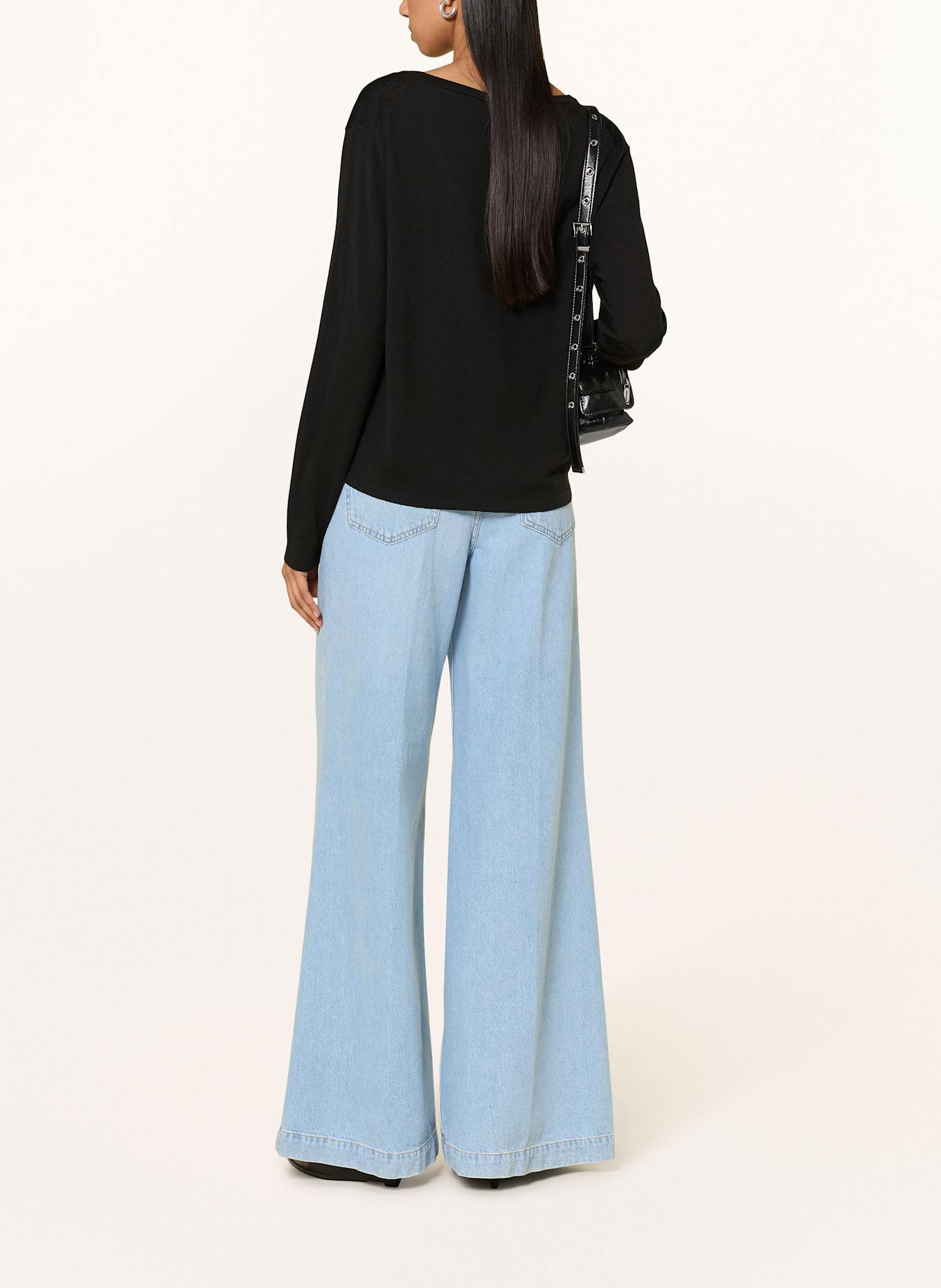 CLOSED Pullover: SCHWARZ