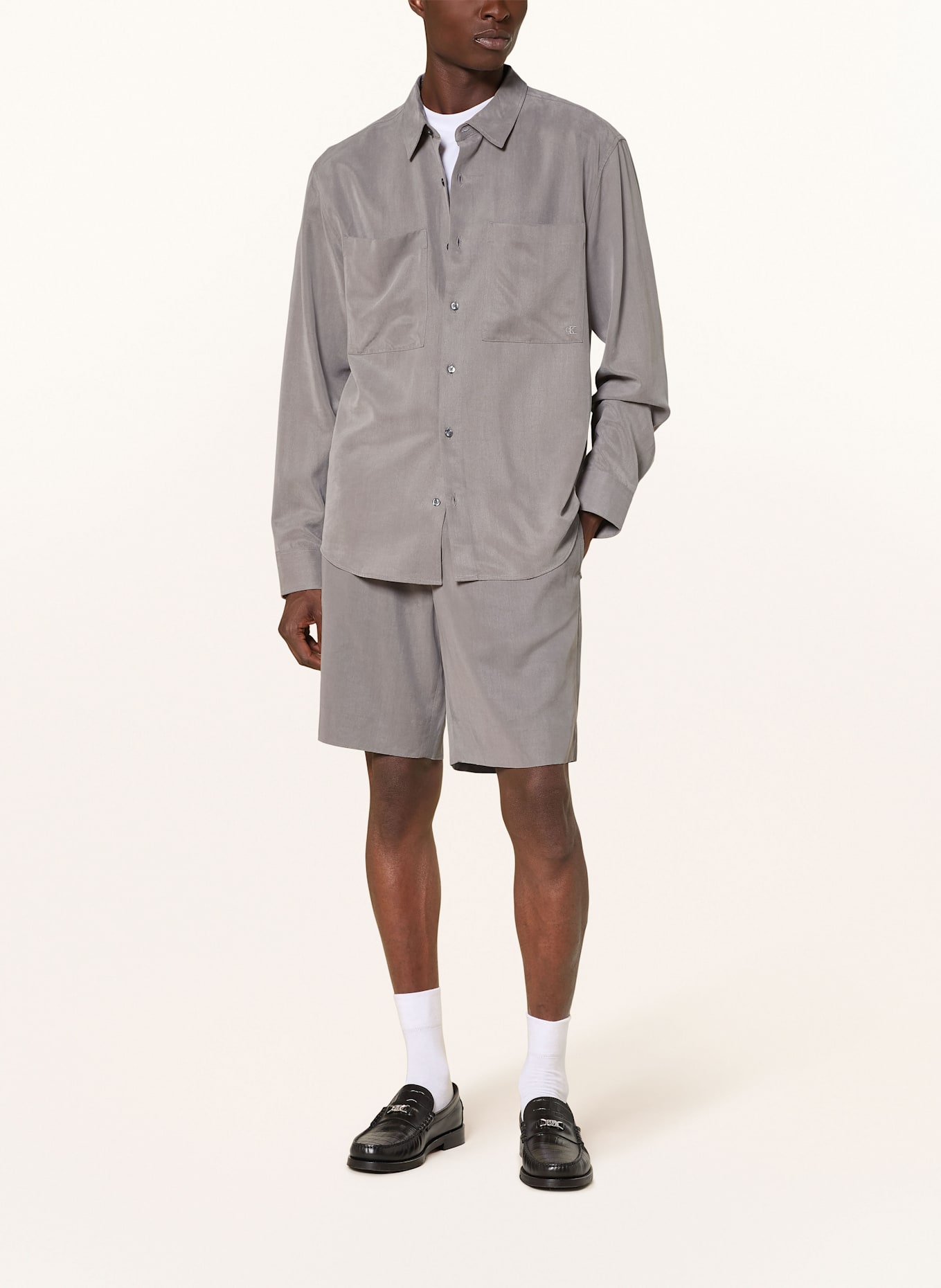 Calvin Klein Shorts Regular Fit: GRAU