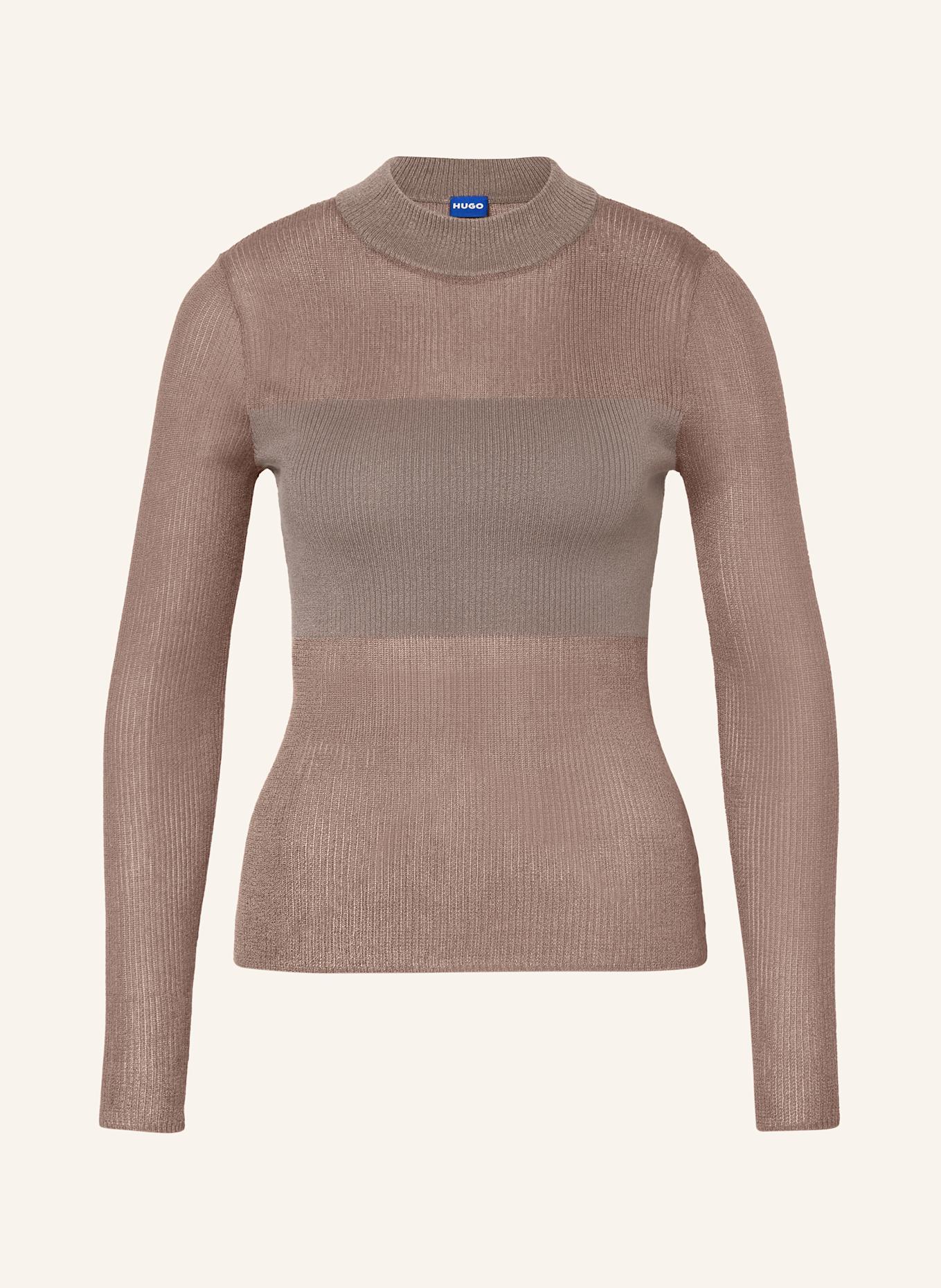 HUGO Pullover SLUMY: TAUPE