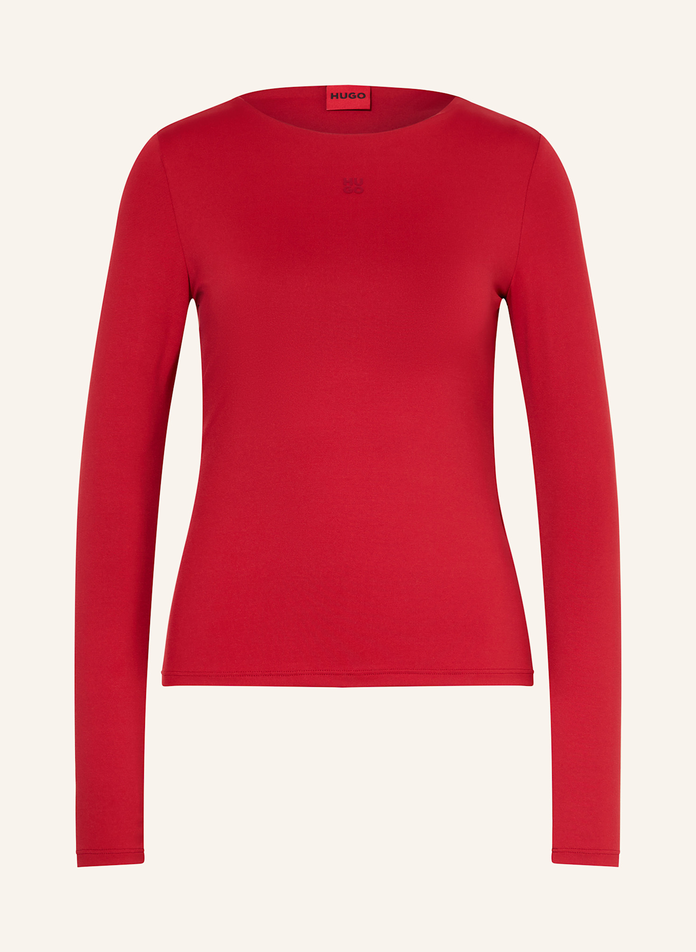 HUGO Longsleeve DASIIA: ROT