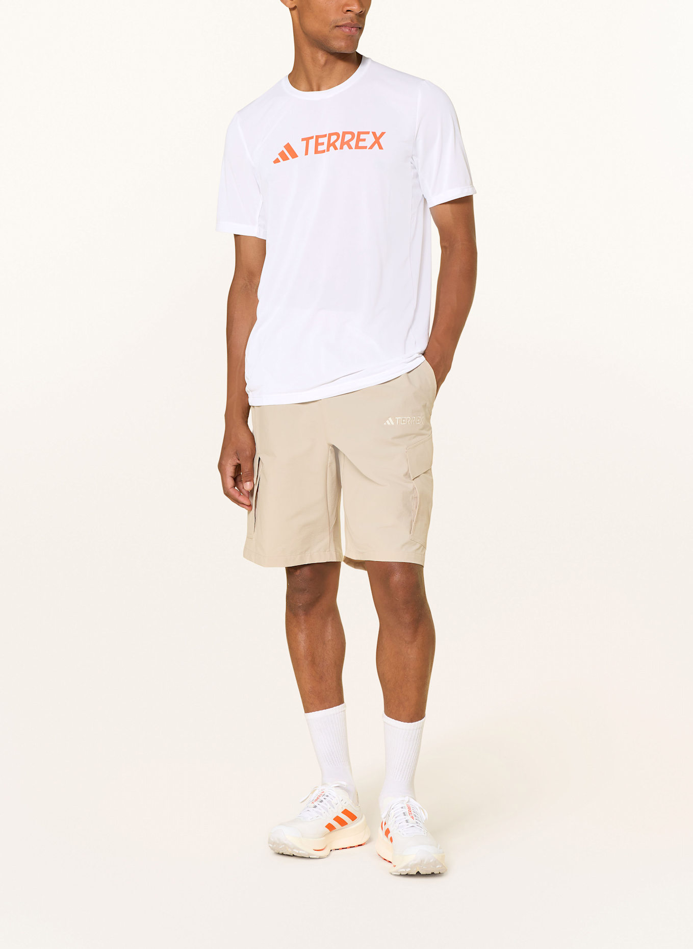 adidas TERREX T-Shirt TERREX MULTI CLIMACOOL LOGO TECH: WEISS