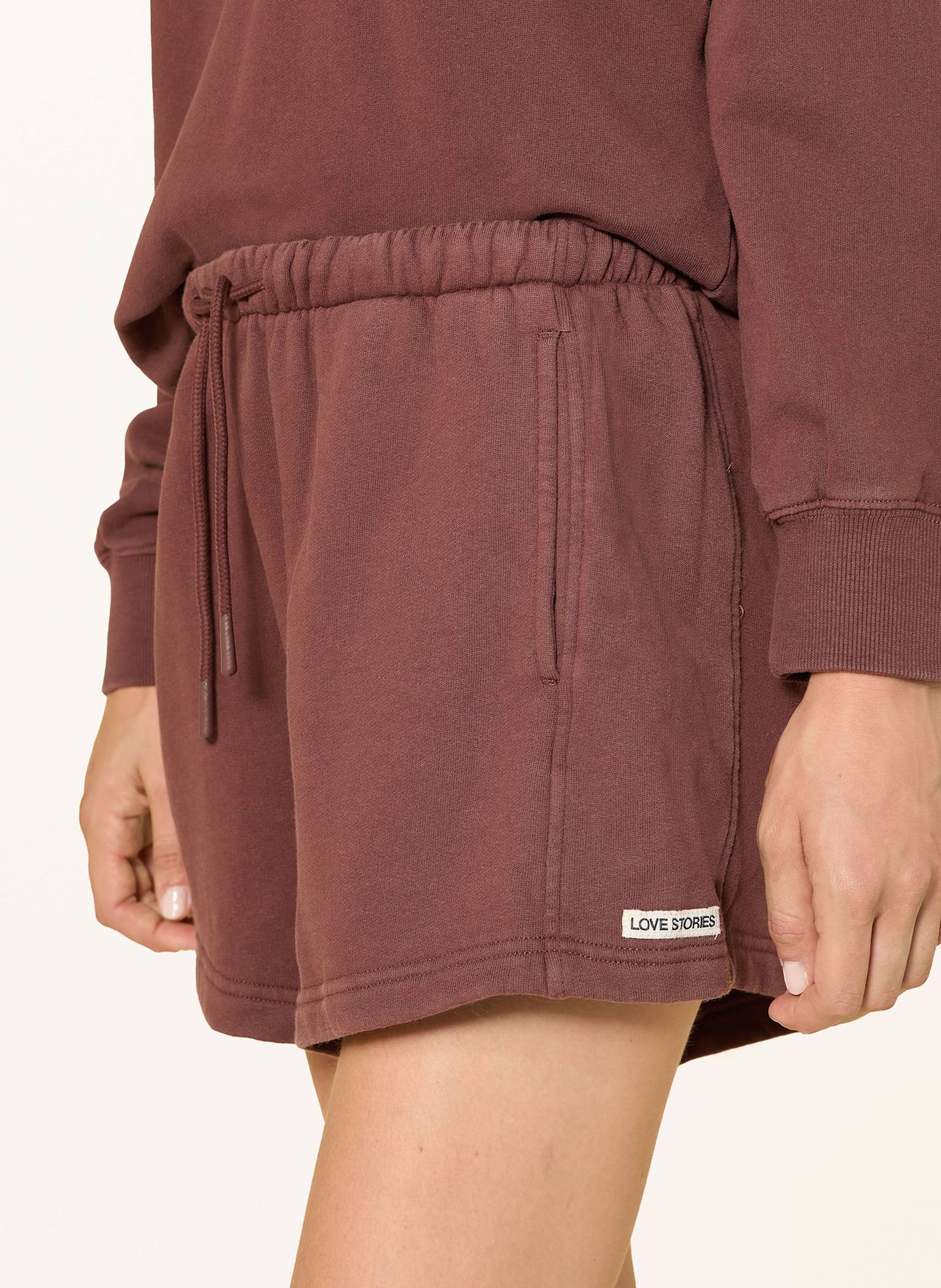 LOVE Stories Lounge-Sweatshorts BECKY: BRAUN