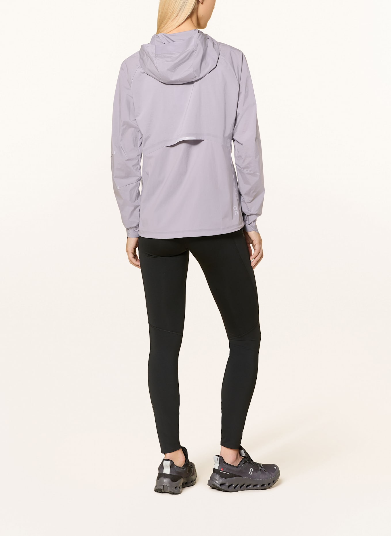 On Kurtka do biegania CORE: JASNOFIOLETOWY