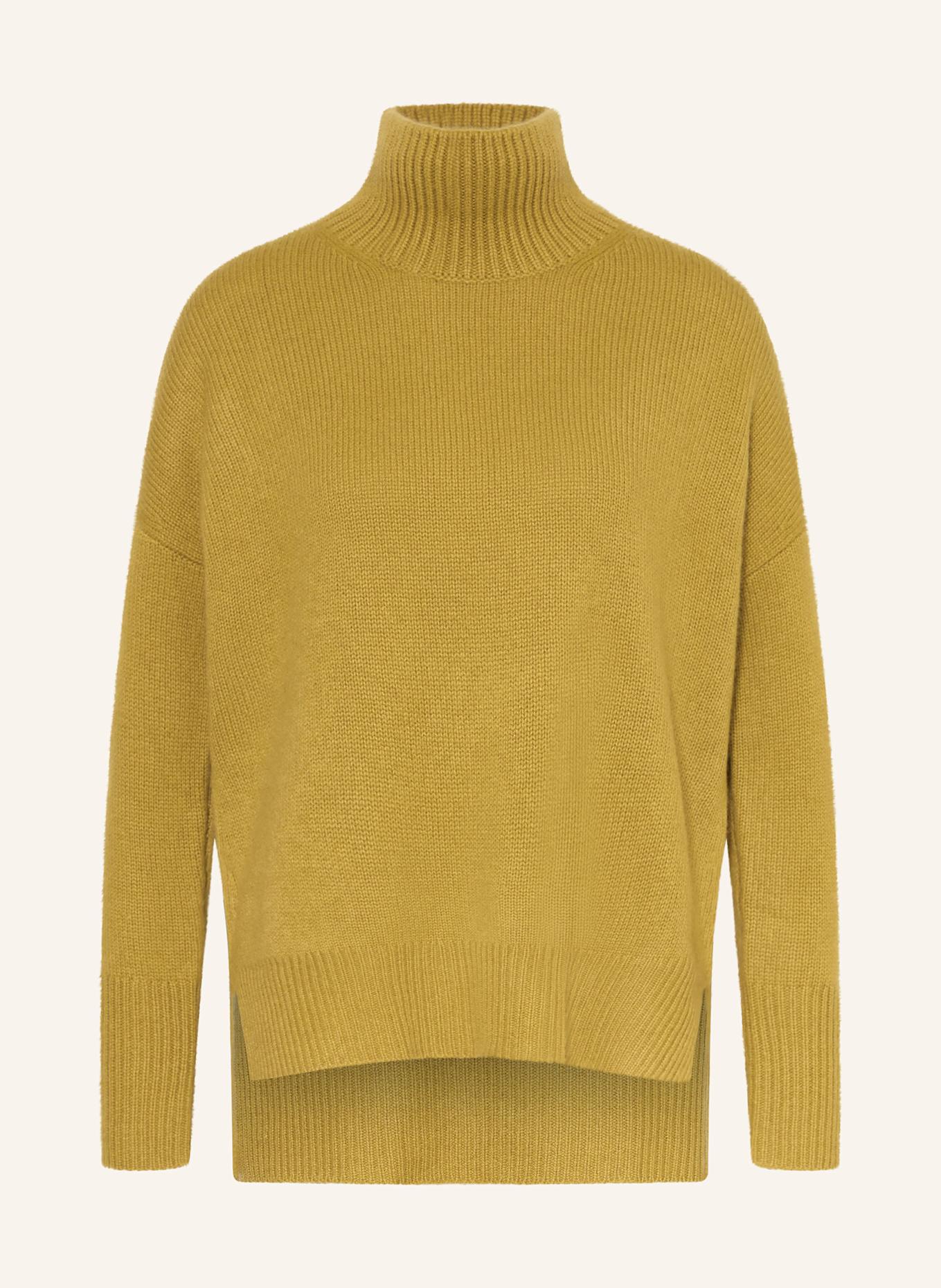 darling harbour Cashmere-Pullover: HELLGRÜN