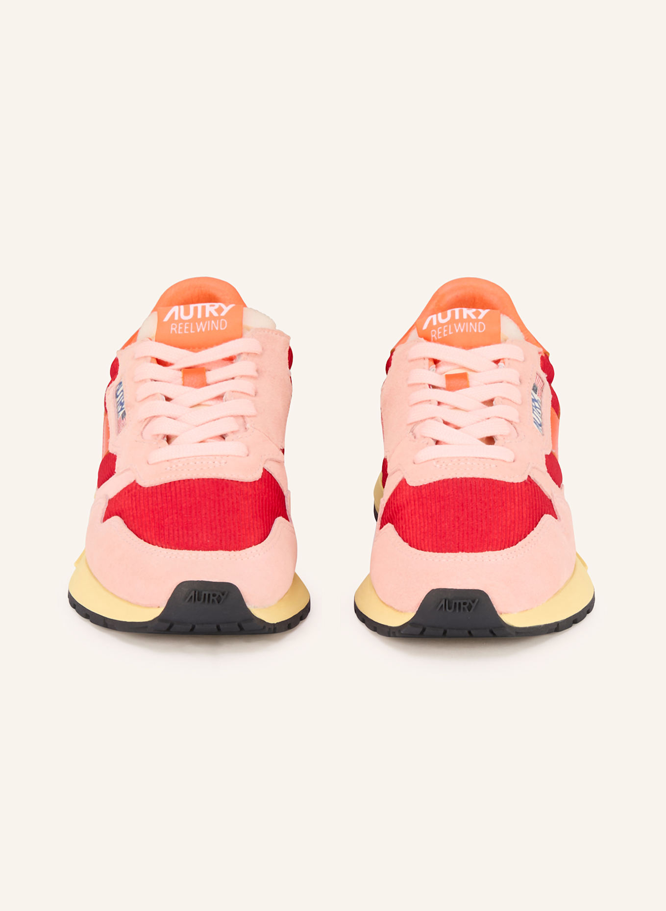 AUTRY Sneaker REELWIND LOW ES: ROT / ROSA / ORANGE
