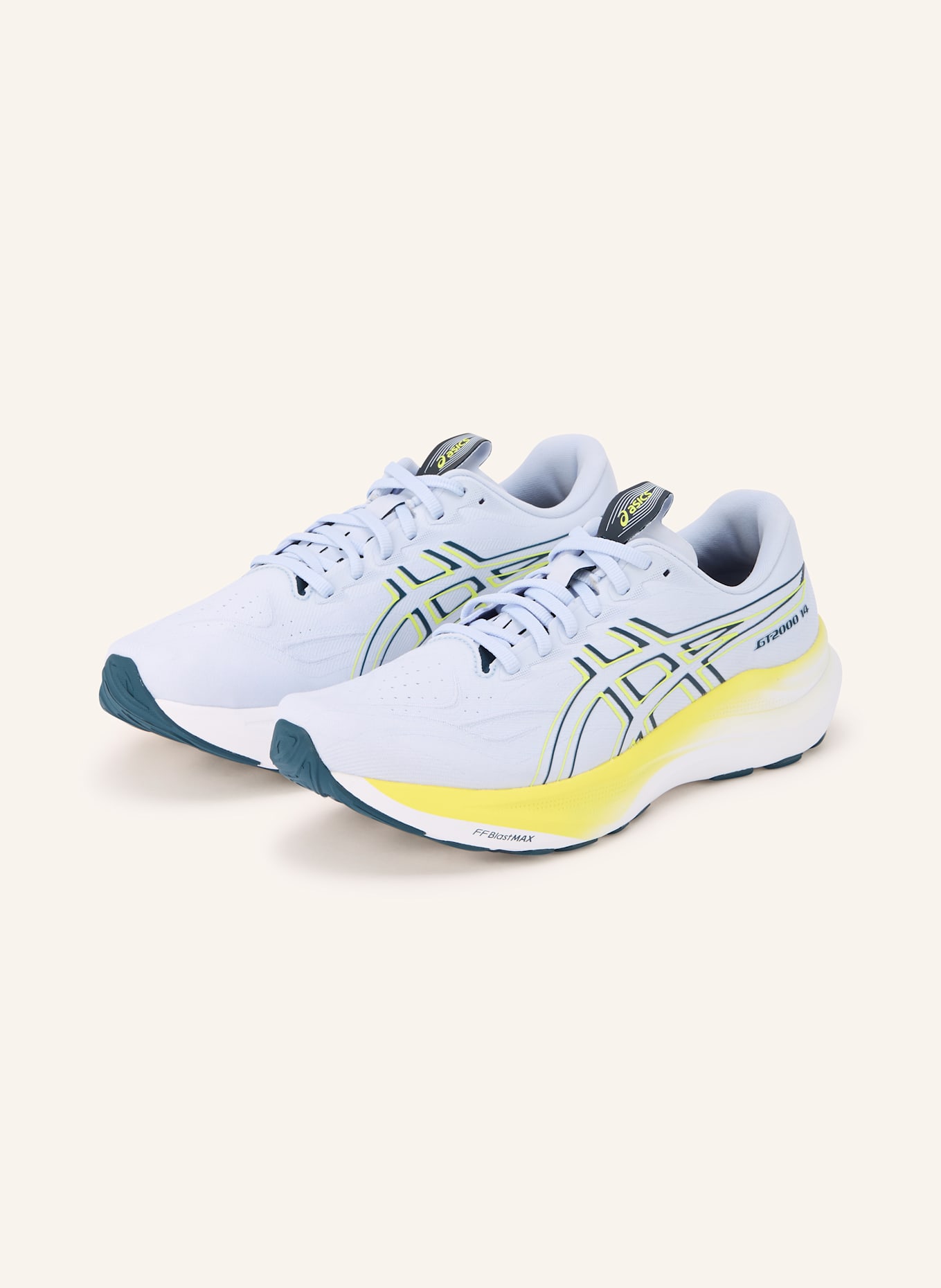 ASICS Running shoes GT-2000 14: LIGHT BLUE